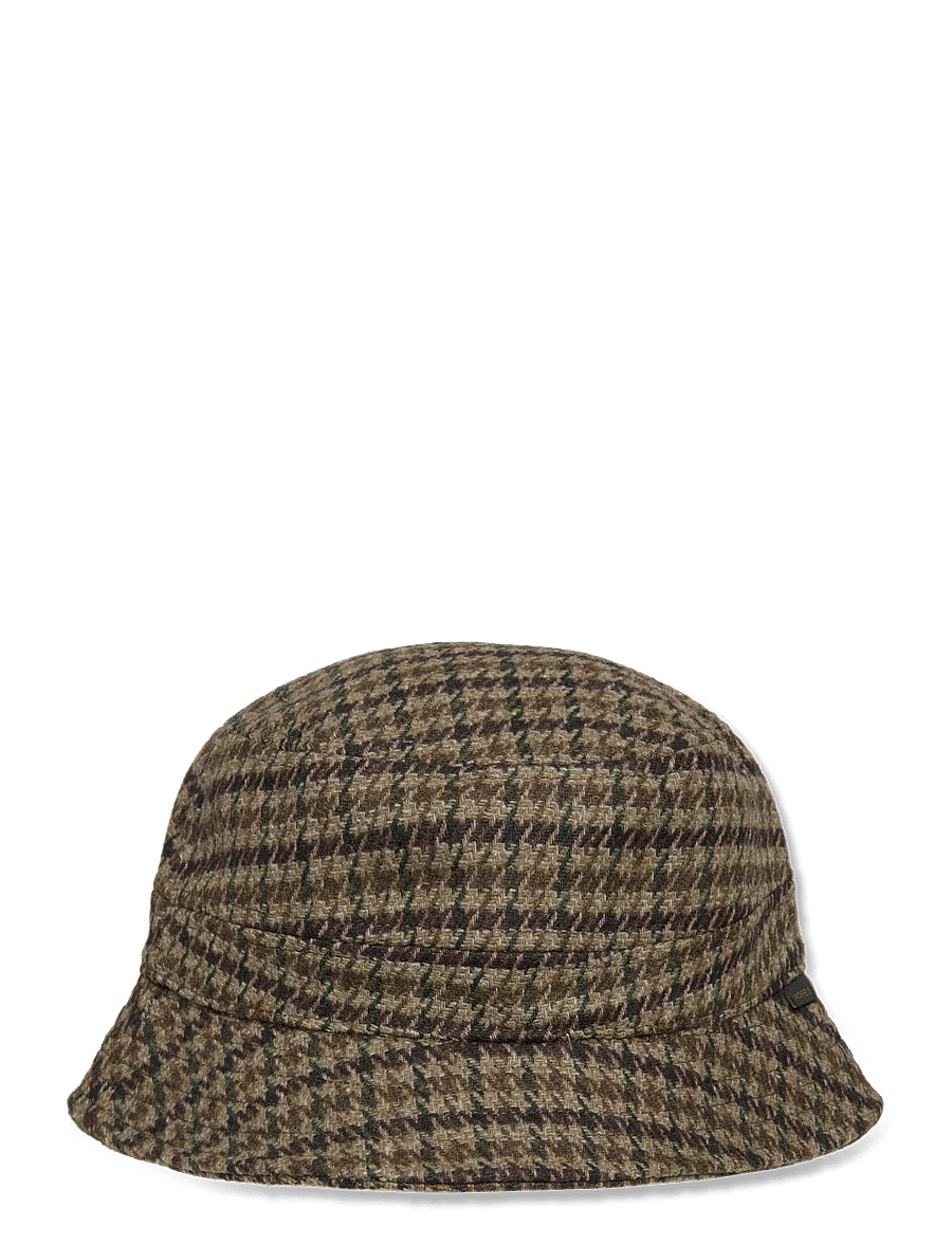 Morris - Digby Check Bucket Hat - anglerhüte - brown - 1