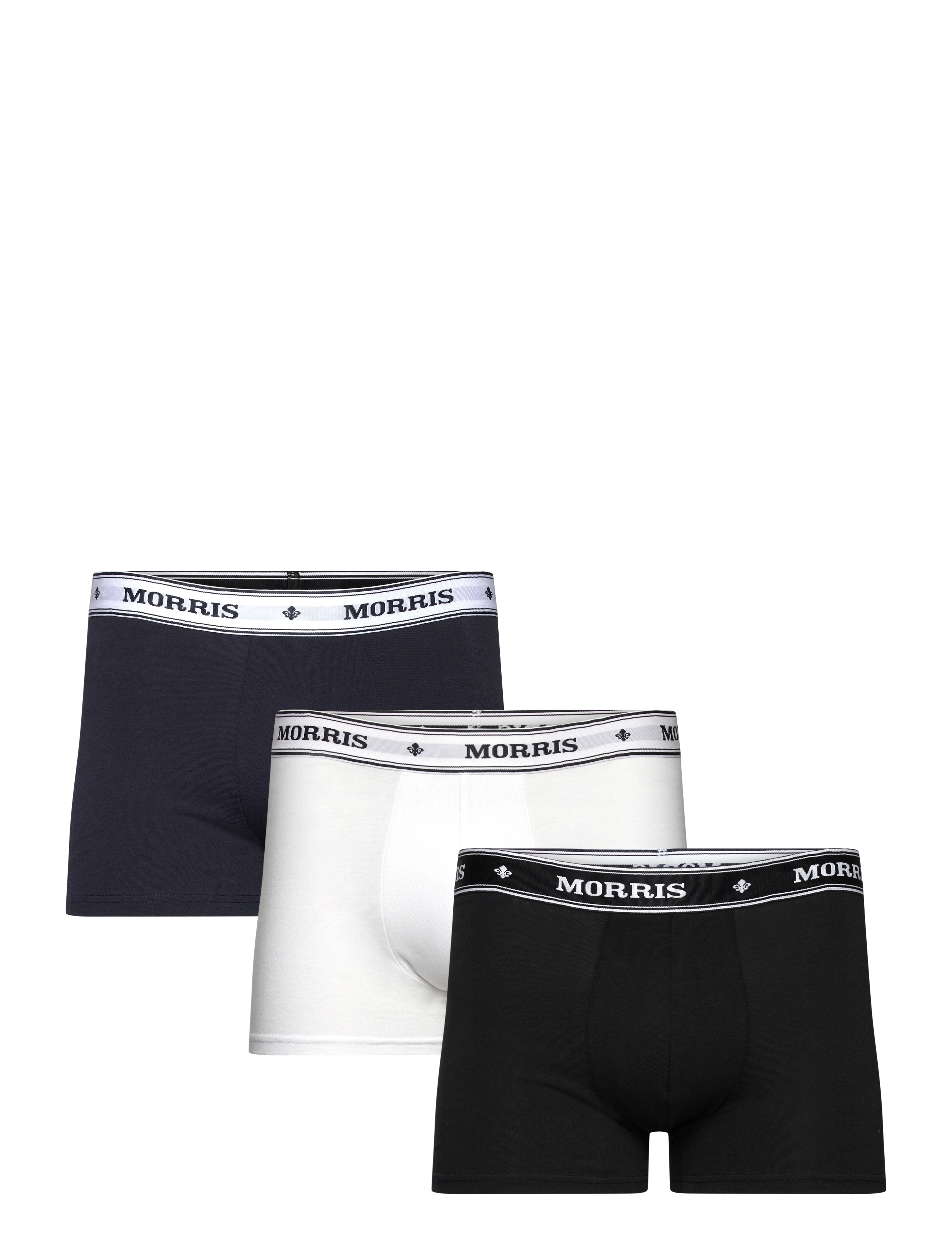 Morris Boxer Brief Mixed 3-Pack Wob, S, Underwear, Marineblau - Boxers, Männerswear