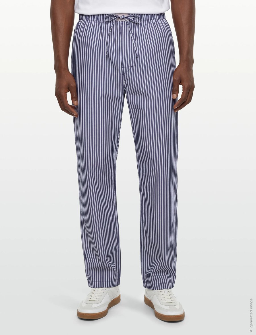 Morris - Morris Pyjama Pants - pyjamahose - blue - 3