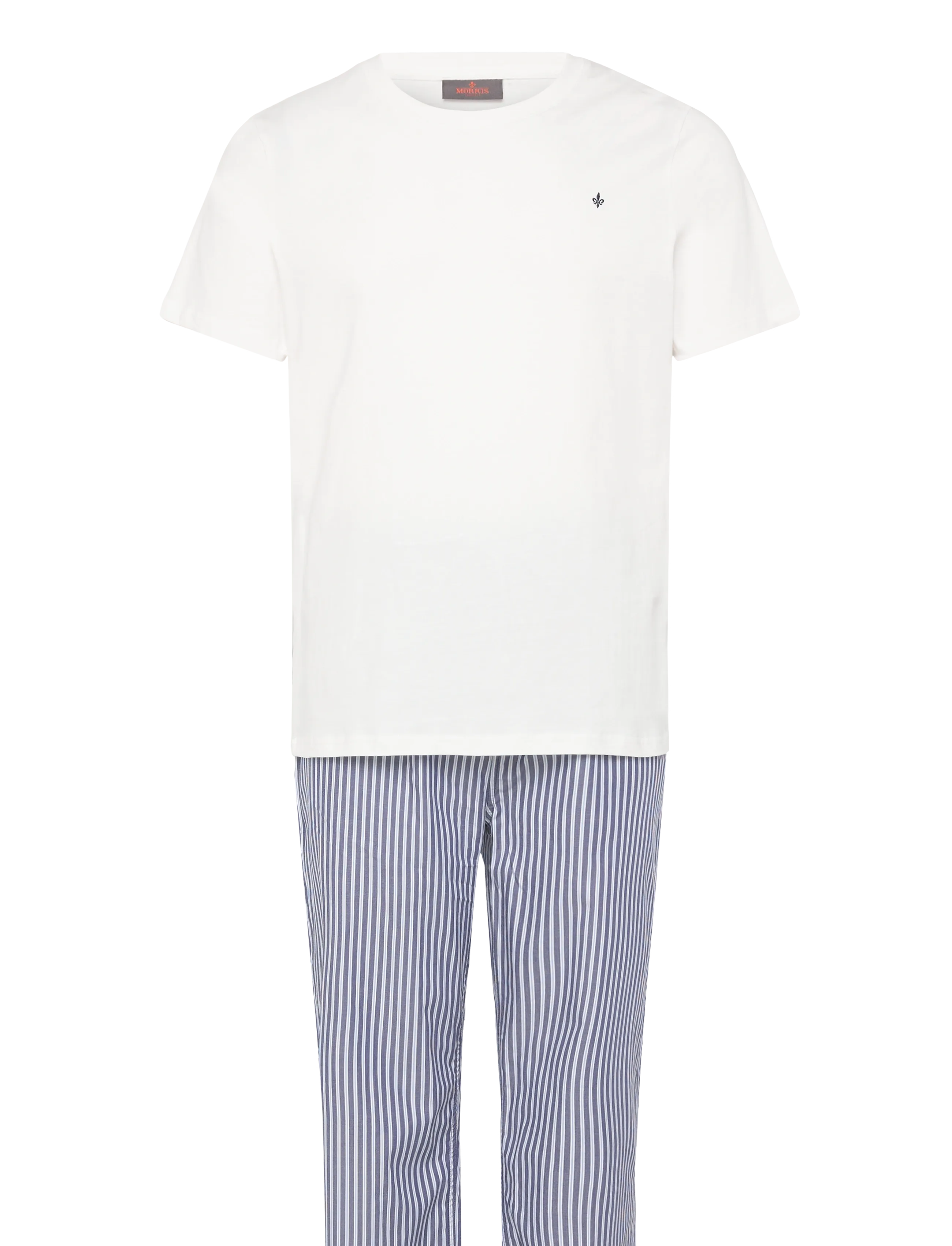 Morris Morris Pyjama Set - Pyjama - BLUE / white