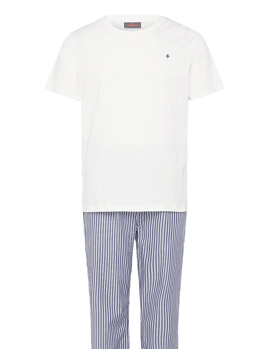 Morris - Morris Pyjama Set - pidžaamakomplektid - blue - 0