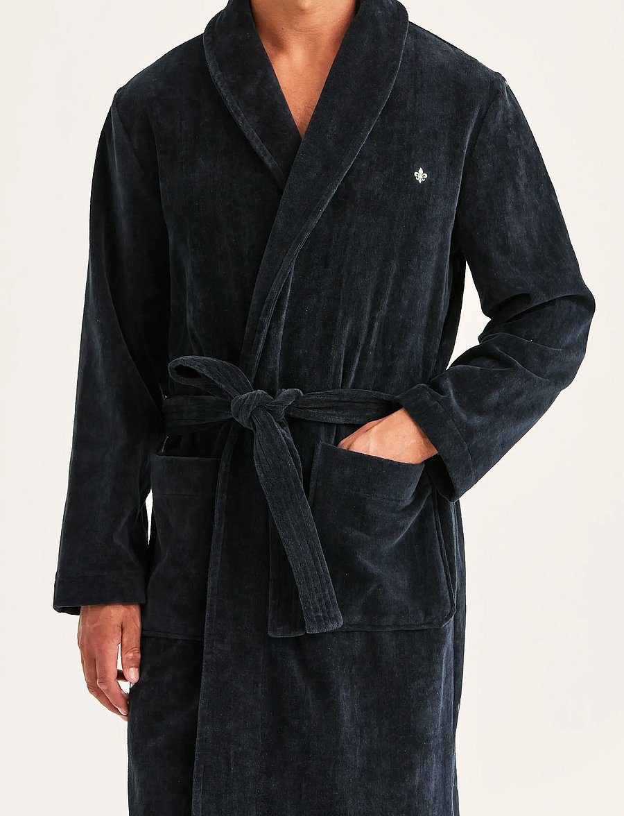 Morris - Morris Bathrobe - nach anlass kaufen - old blue - 0