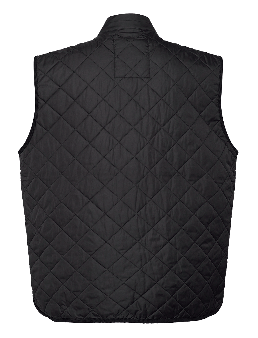 Morris - Trenton Quilted Vest - vests - black - 1