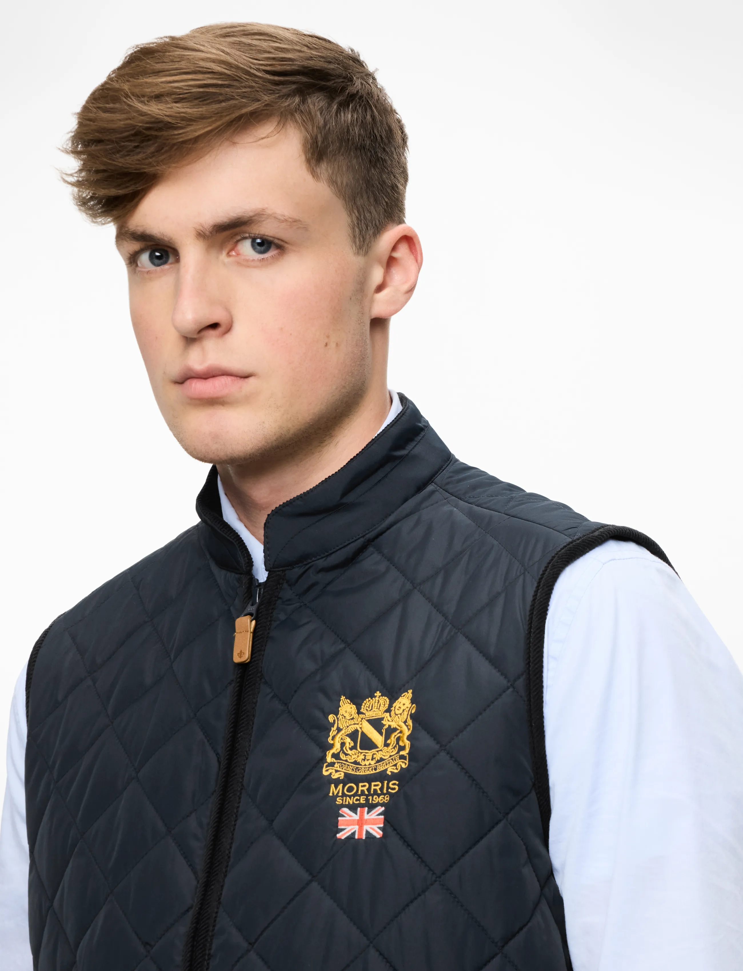 Morris Trenton Quilted Vest västar herr – bild 8