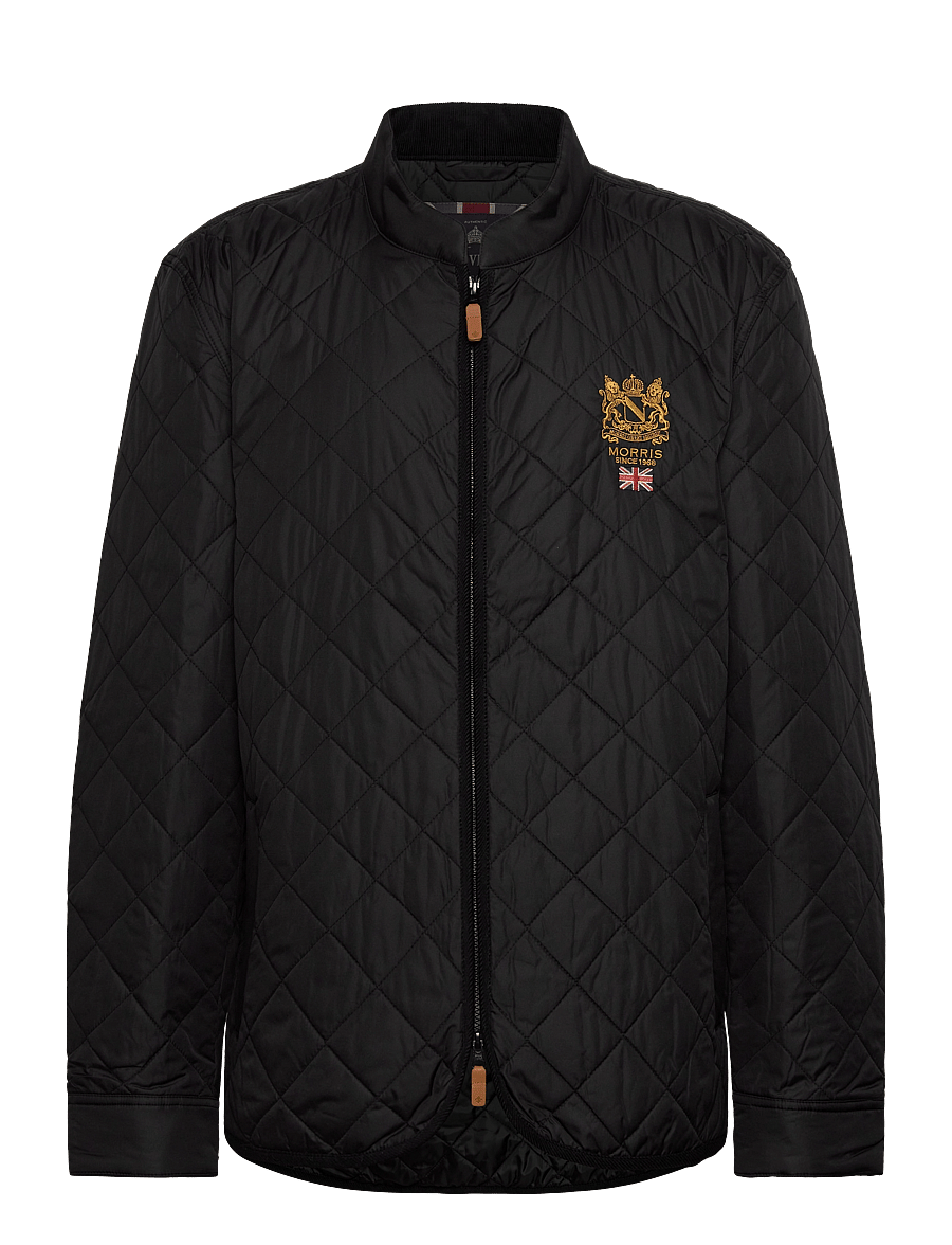 Morris - Trenton Quilted Jacket - herbstjacken - black - 5