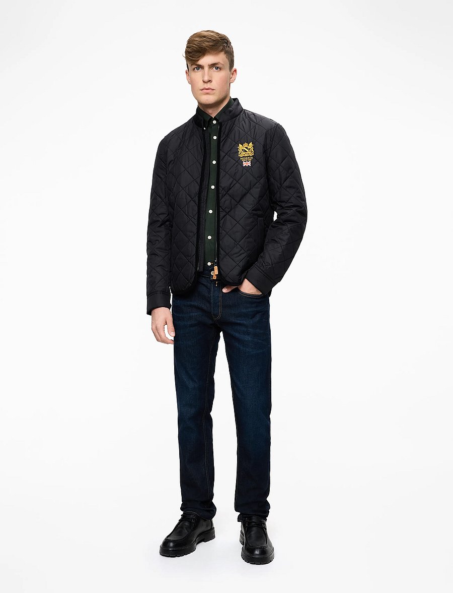 Morris - Trenton Quilted Jacket - herbstjacken - black - 2