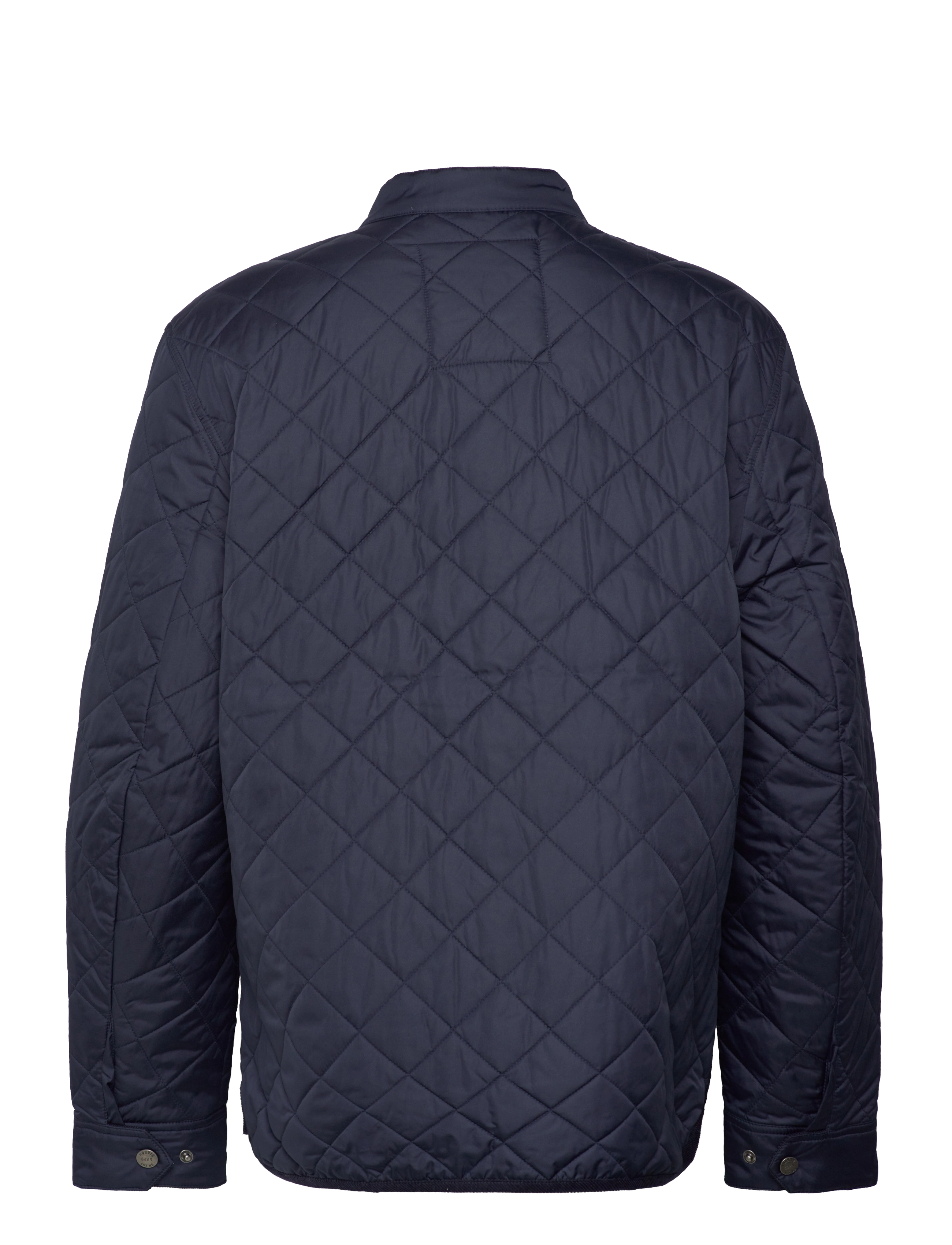 Morris - Trenton Quilted Jacket - overtøj - old blue - 1