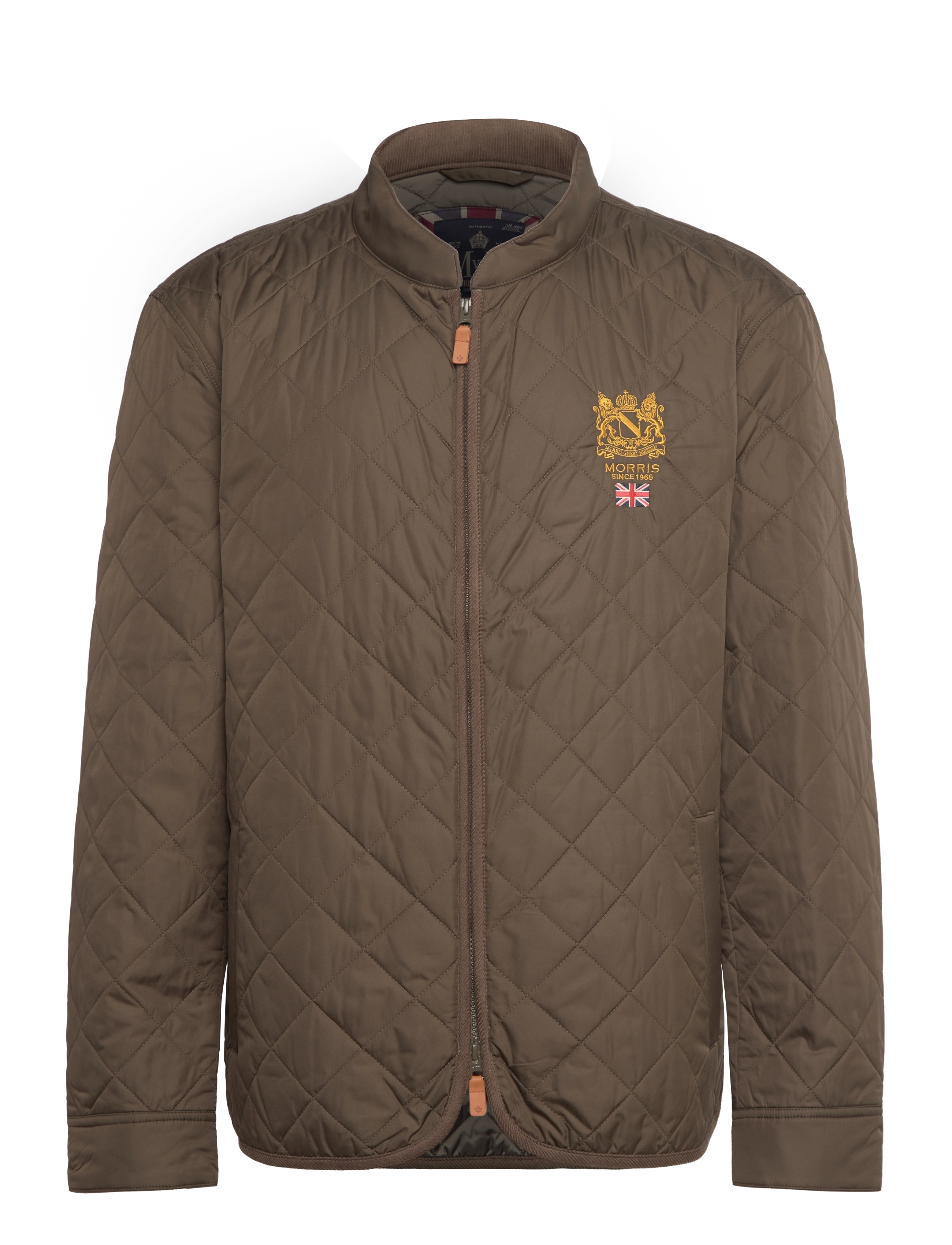 Morris - Trenton Quilted Jacket - outerwear - olive - 0