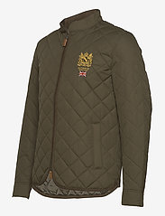 Morris - Trenton Quilted Jacket - quilted jackets - olive - 3
