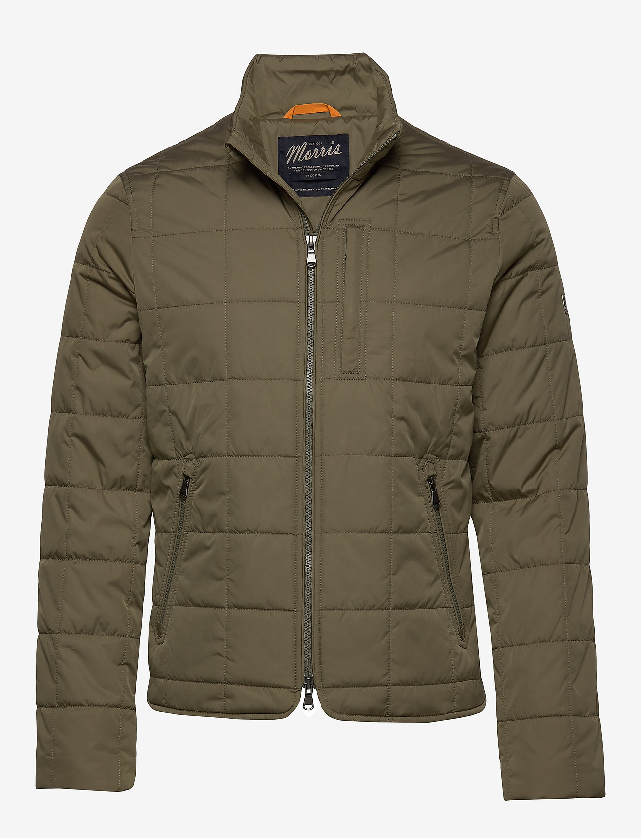 Morris - Crew Quilted Jacket - olive - 0