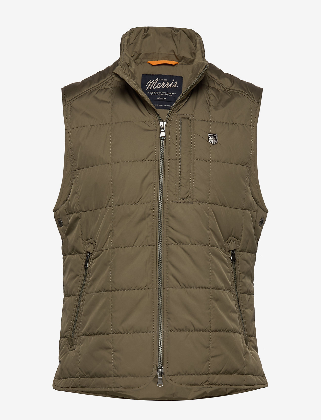 Crew Quilted Vest - OLIVE