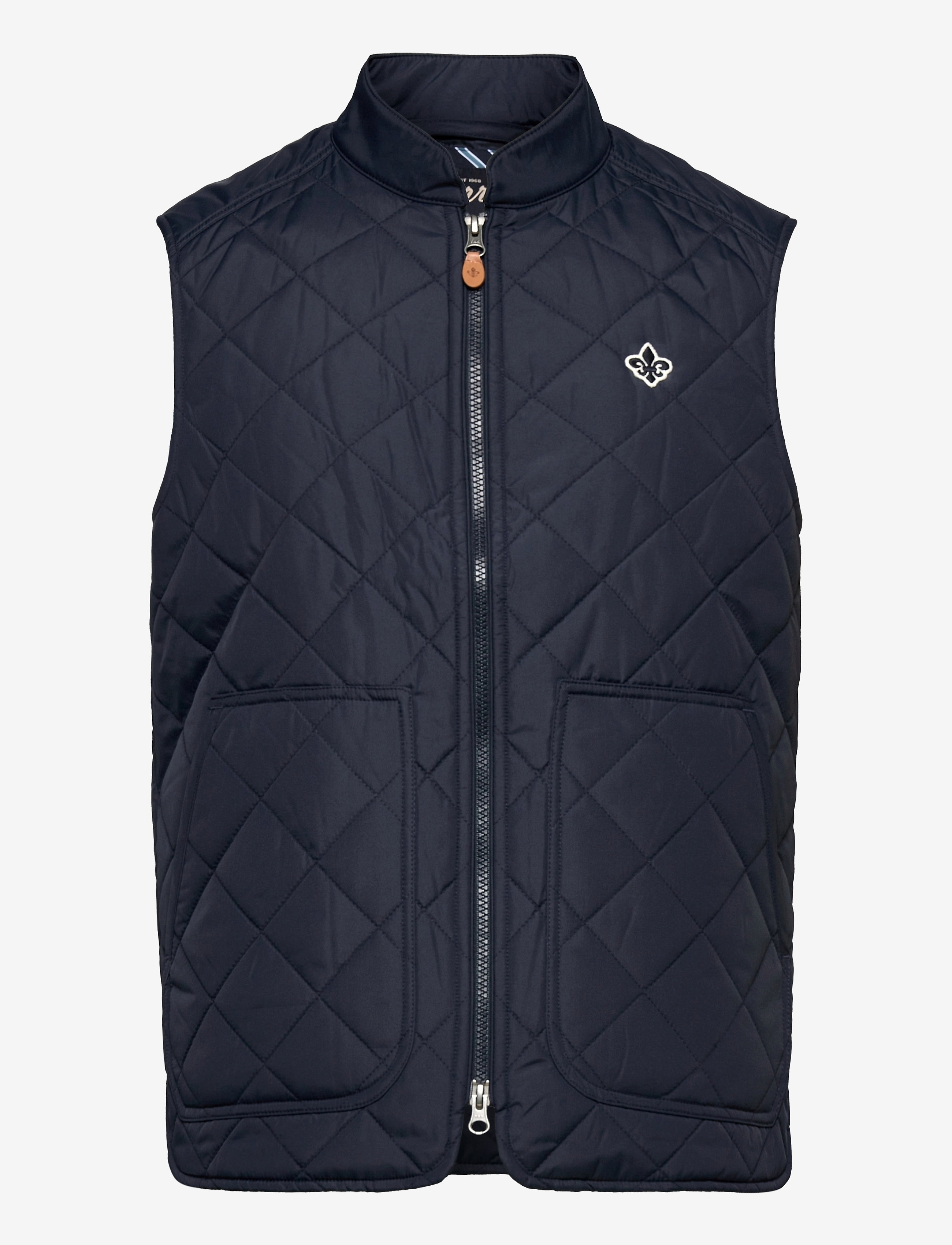 Morris - Kensington Quilted Vest - blue - 0