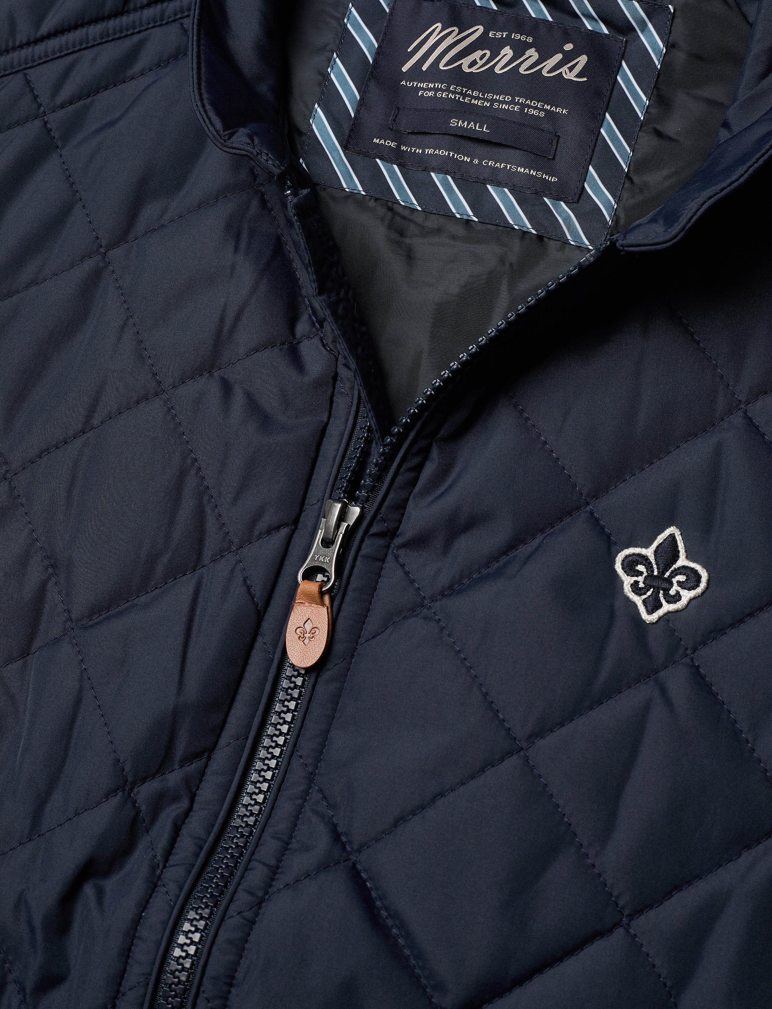 Morris - Kensington Quilted Vest - blue - 2