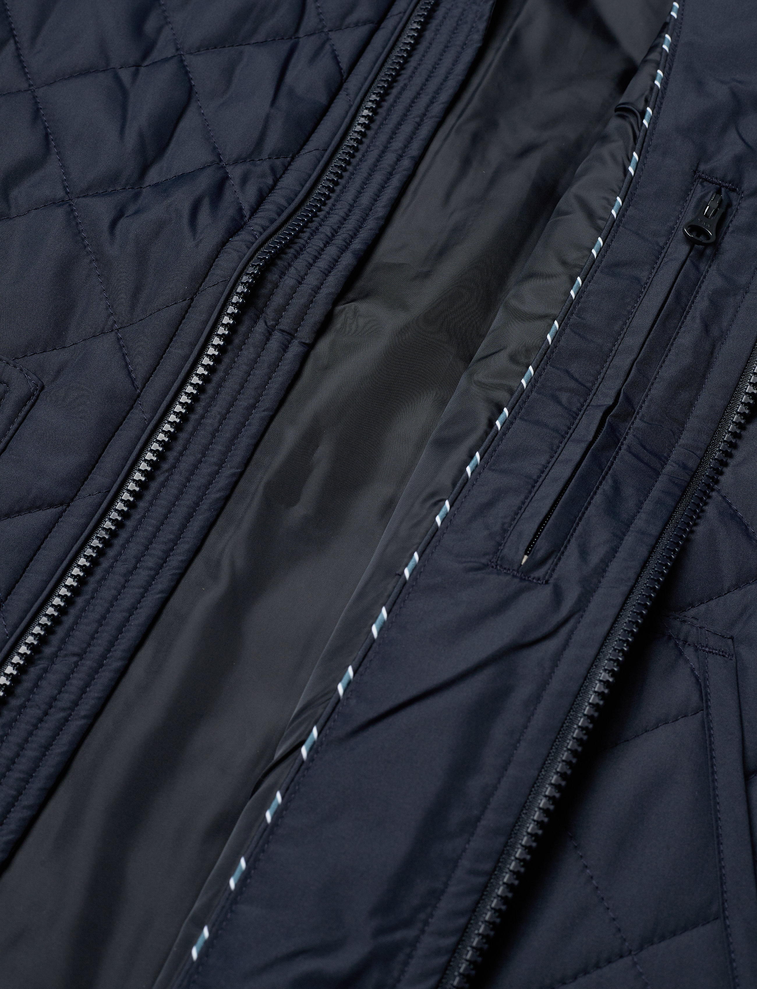 Morris - Kensington Quilted Vest - blue - 4