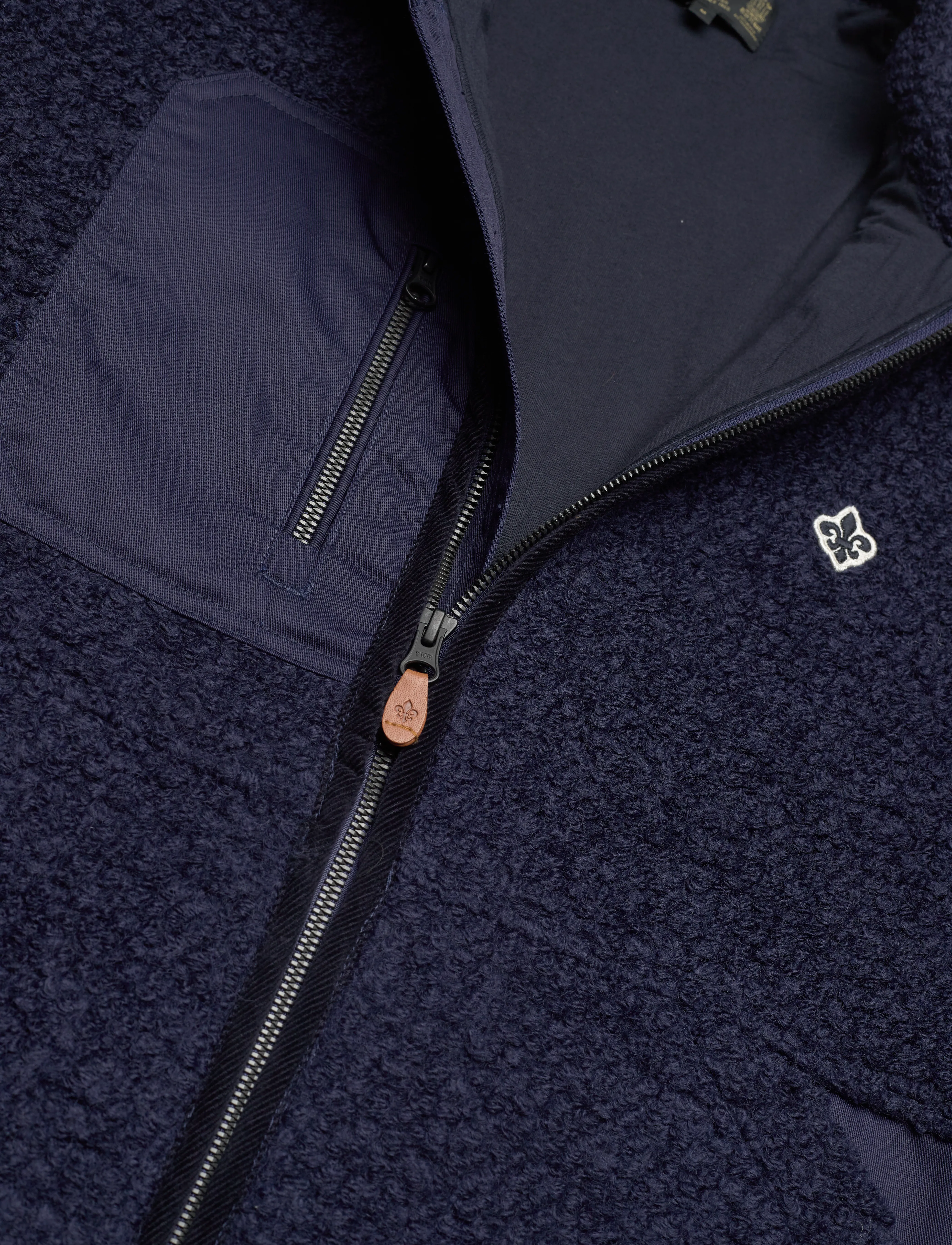 Morris - Brookley Pile Jacket - blue - 2