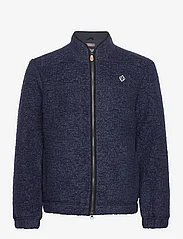 Morris - Chadwick Pile Jacket - mid layer jackets - blue - 0