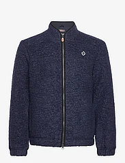 Morris - Chadwick Pile Jacket - mellomlagsjakker - blue - 0