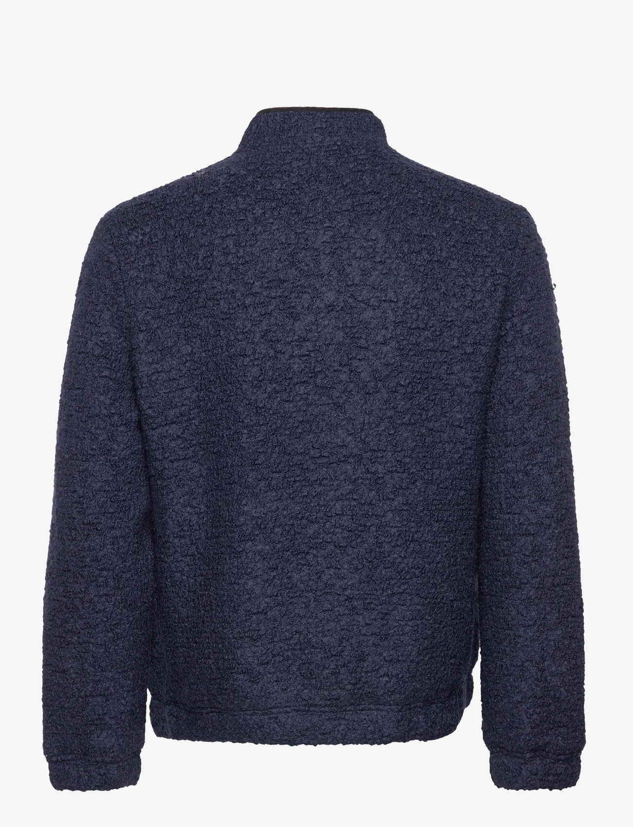 Morris - Chadwick Pile Jacket - mid layer jackets - blue - 1