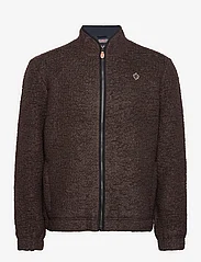 Morris - Chadwick Pile Jacket - midlayer-jakker - brown - 0