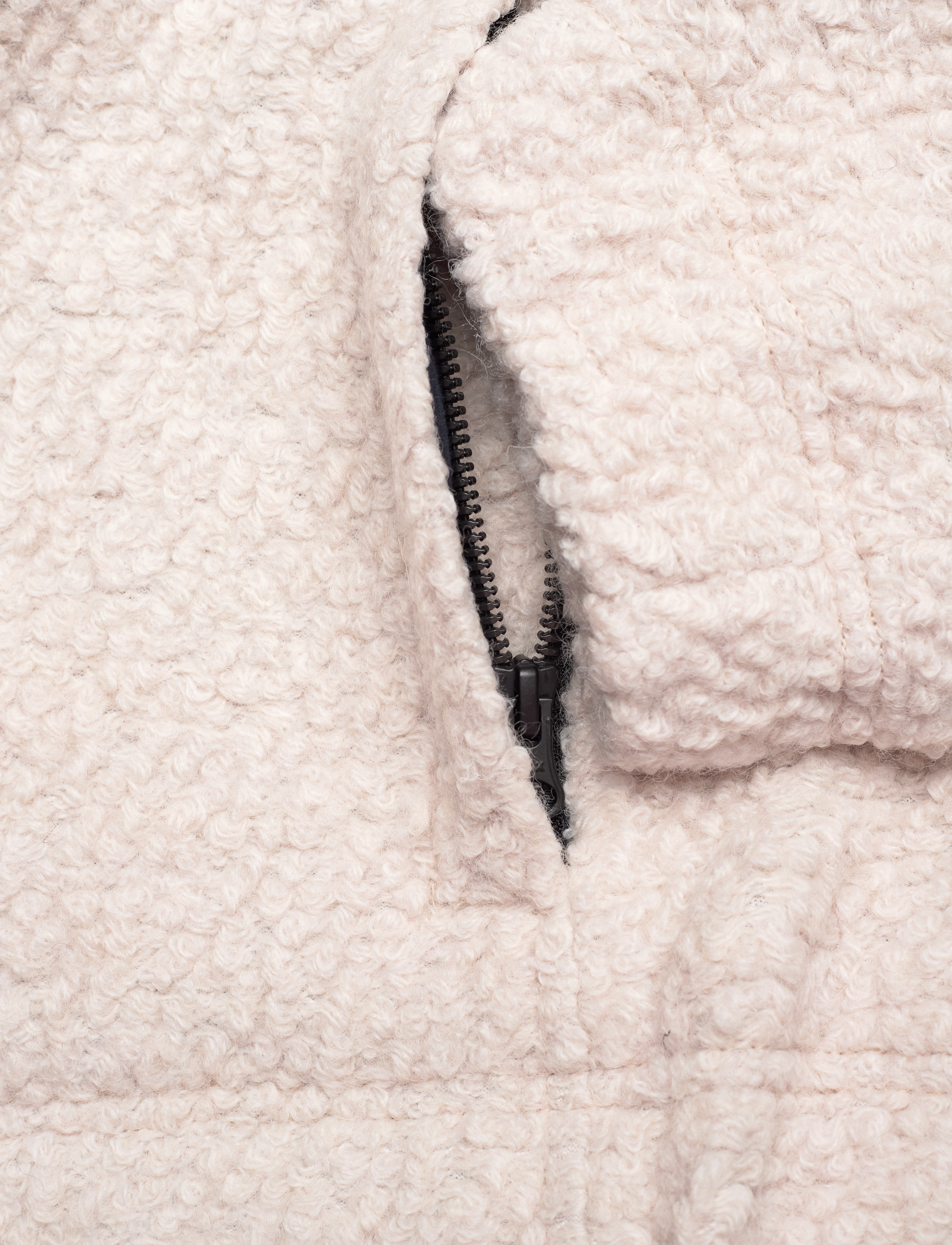 Morris - Chadwick Pile Jacket - off white - 3