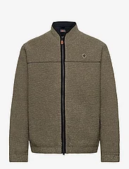 Morris - Chadwick Pile Jacket - mid layer jackets - olive - 0