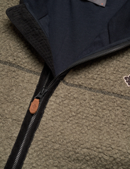Morris - Chadwick Pile Jacket - vahekihina kantavad jakid - olive - 2