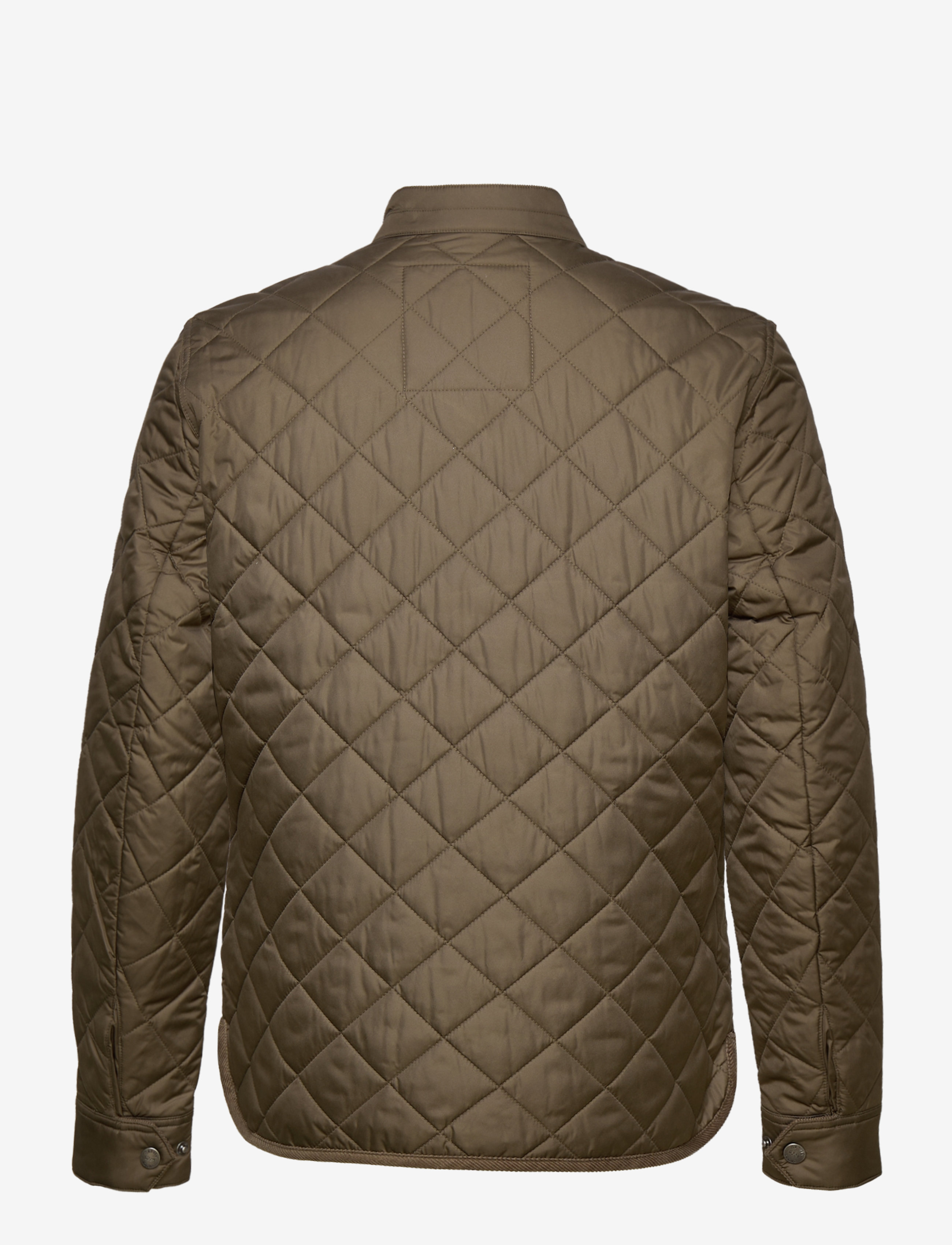 Morris - Teddy Quilted Jacket - olive - 1