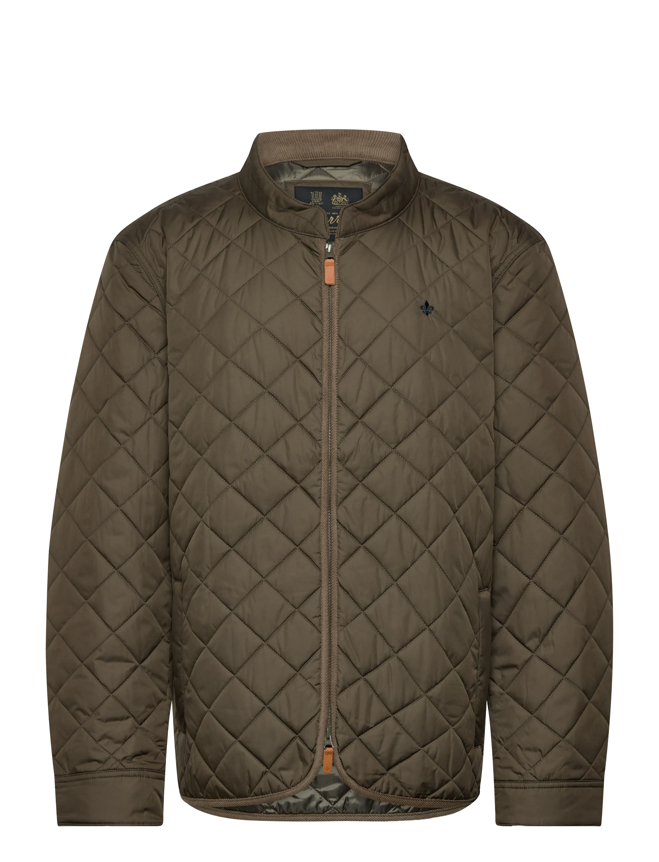Morris Teddy Quilted Jacket - Morris Stockholm - OLIVE / khaki/green