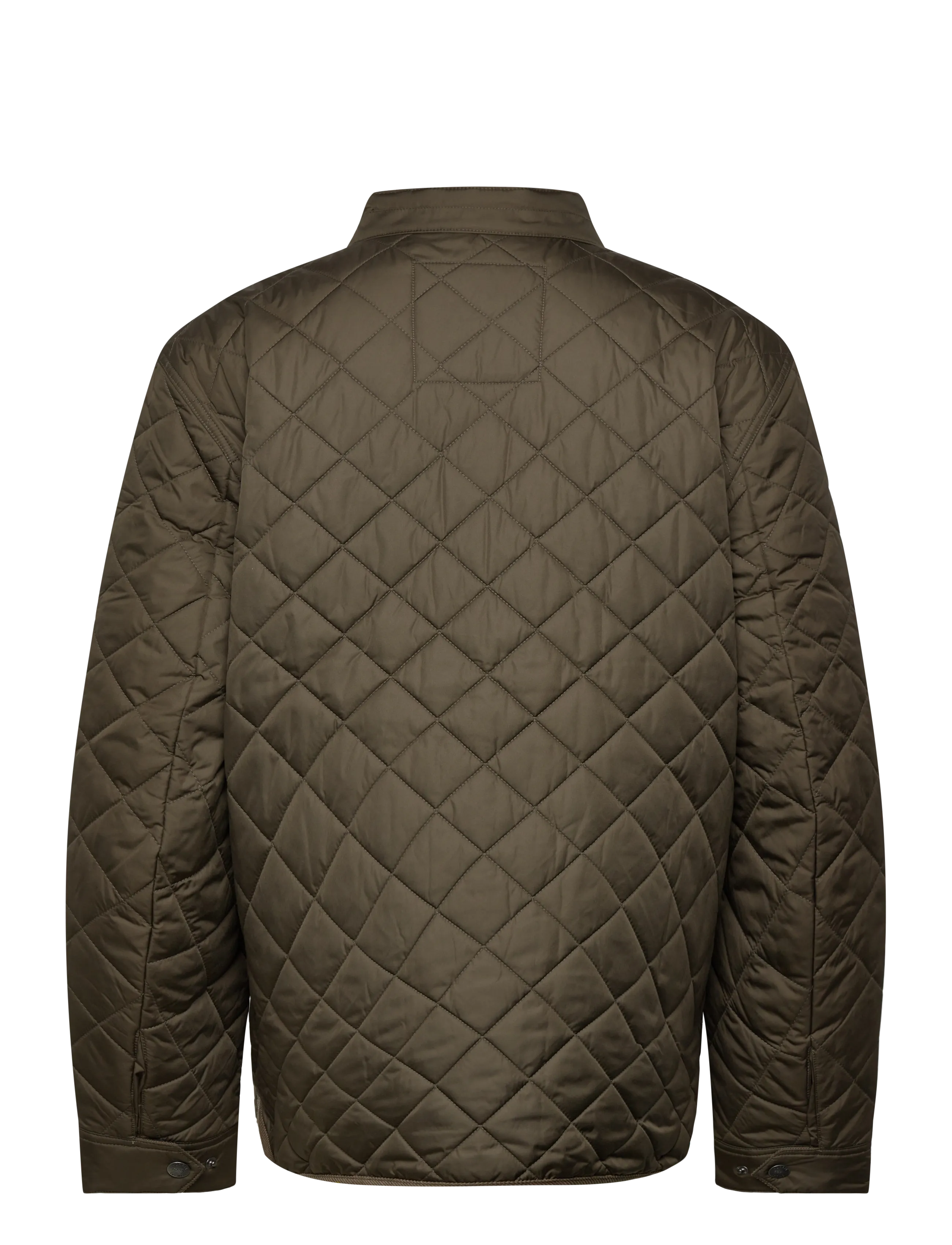 Morris - Teddy Quilted Jacket - olive - 2