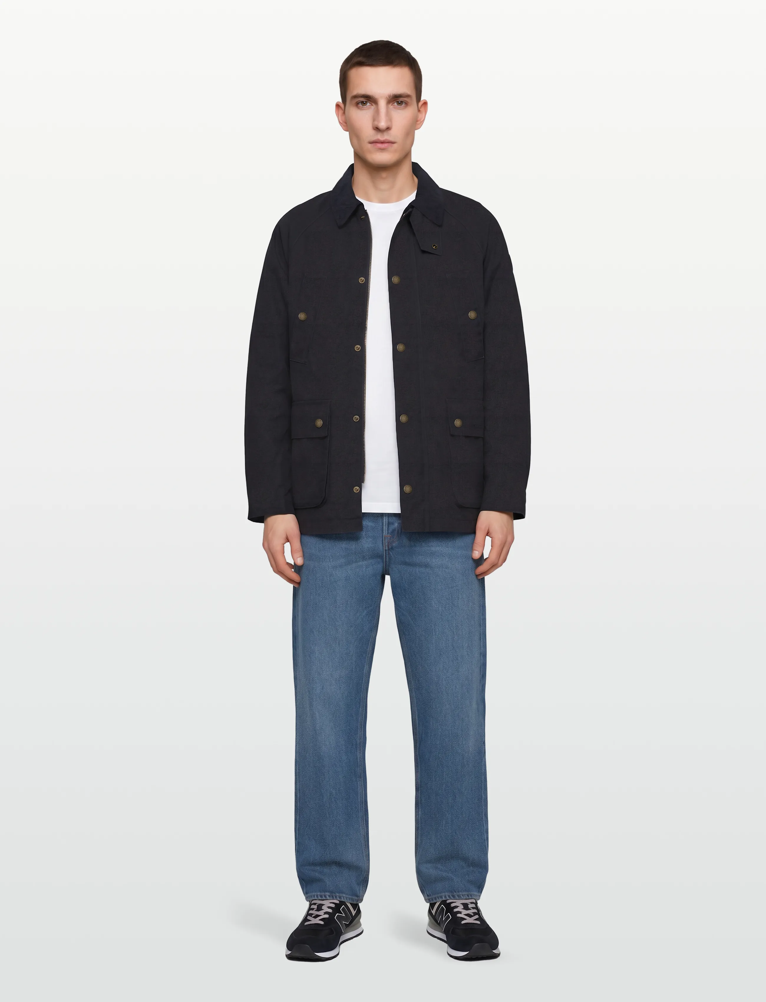 Morris Steven Jacket, Mænd, Feltjakke, Navy, Str: XL