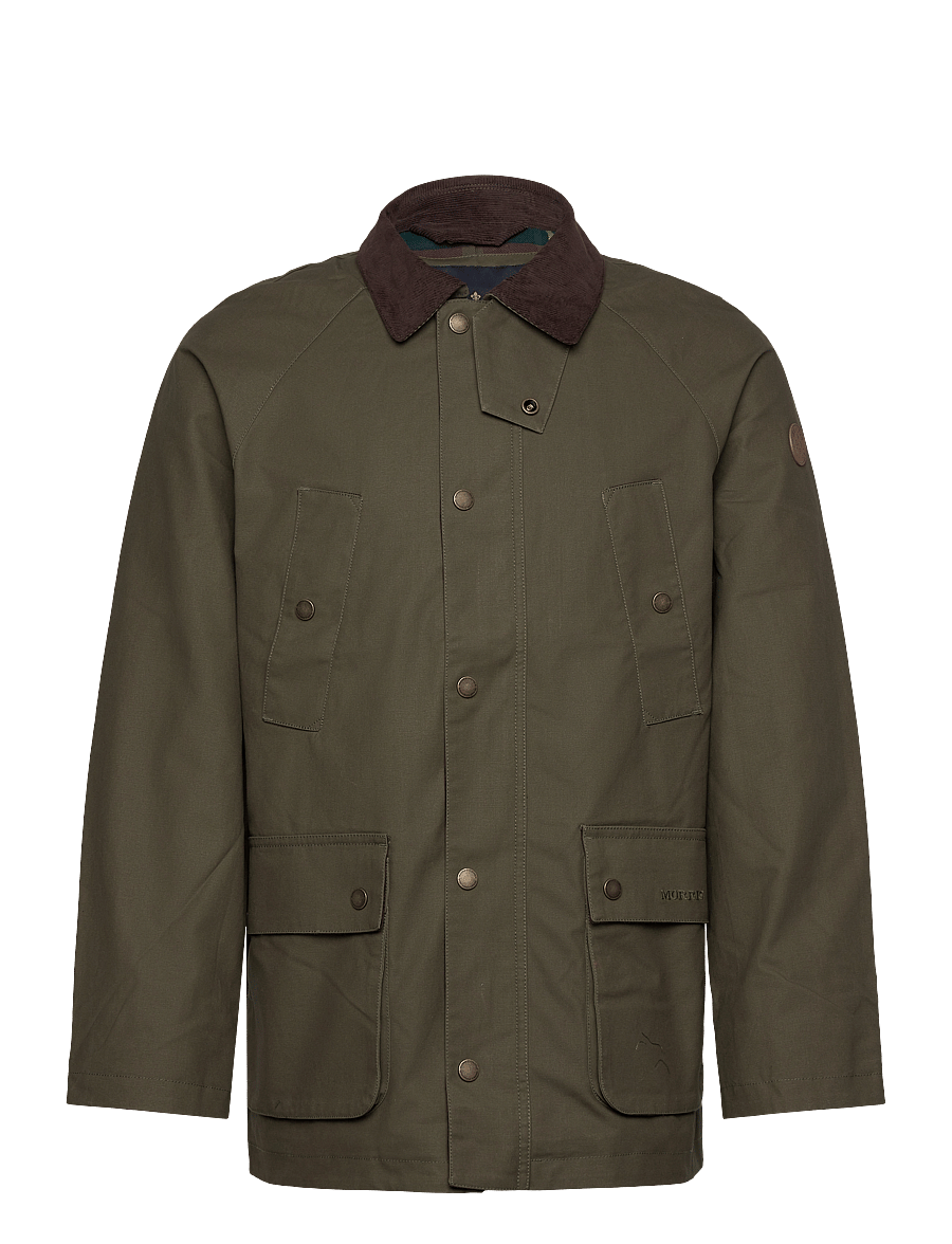 Morris - Steven Jacket - light jackets - olive - 0