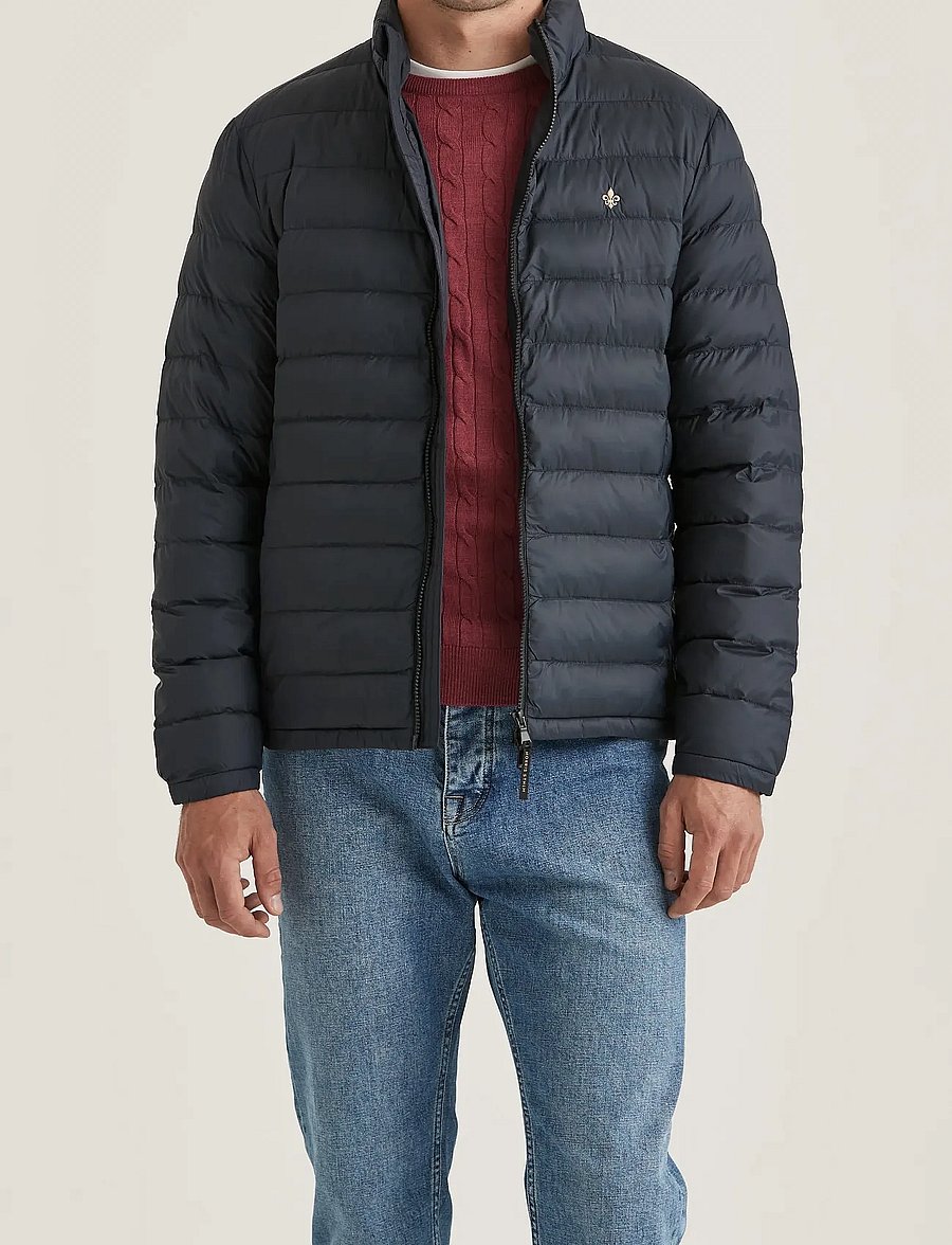 Morris - Milford Liner Jacket - daunenjacken - blue - 0