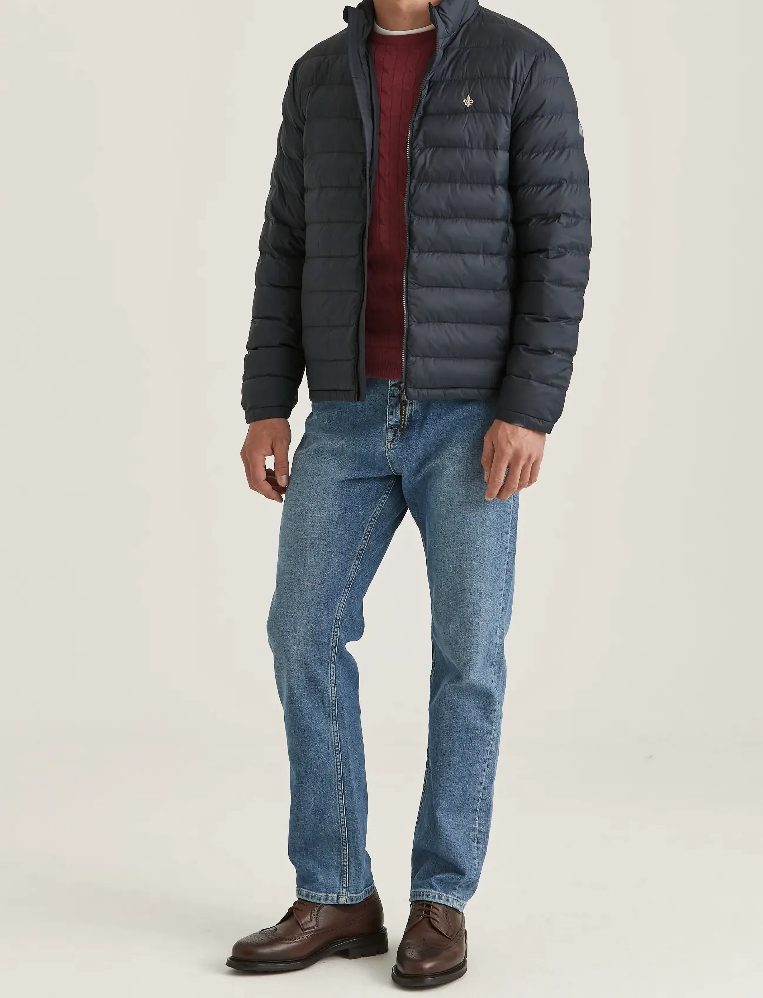 Morris - Milford Liner Jacket - dunjackor - blue - 3