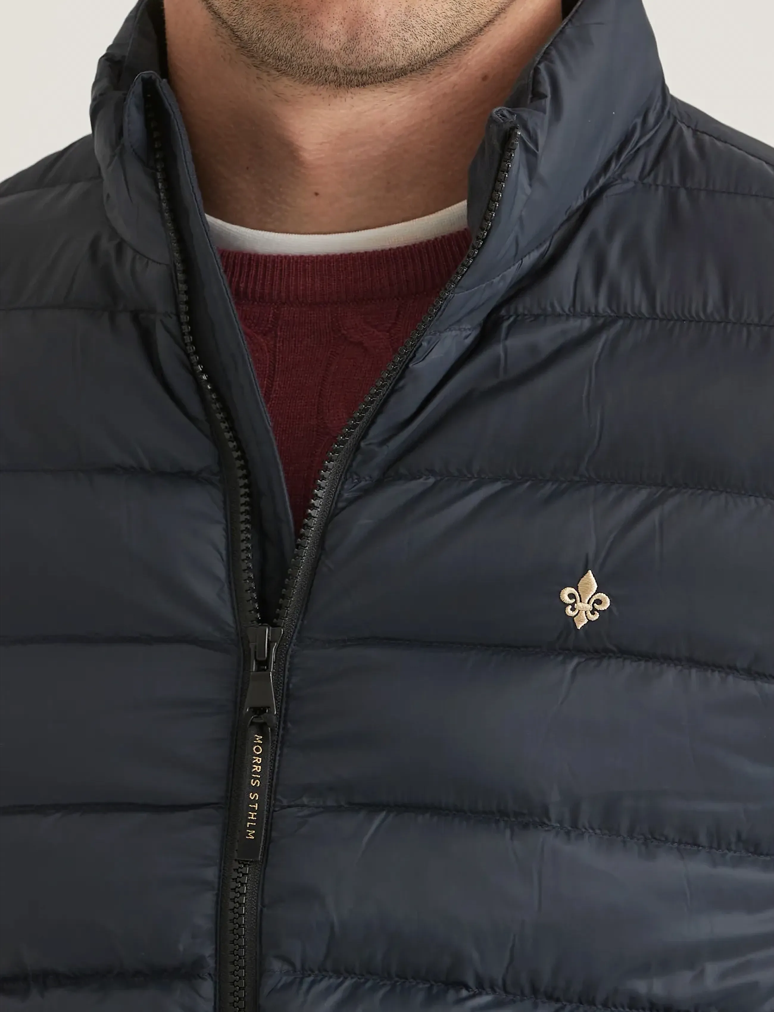 Morris - Milford Liner Jacket - dunjackor - blue - 5