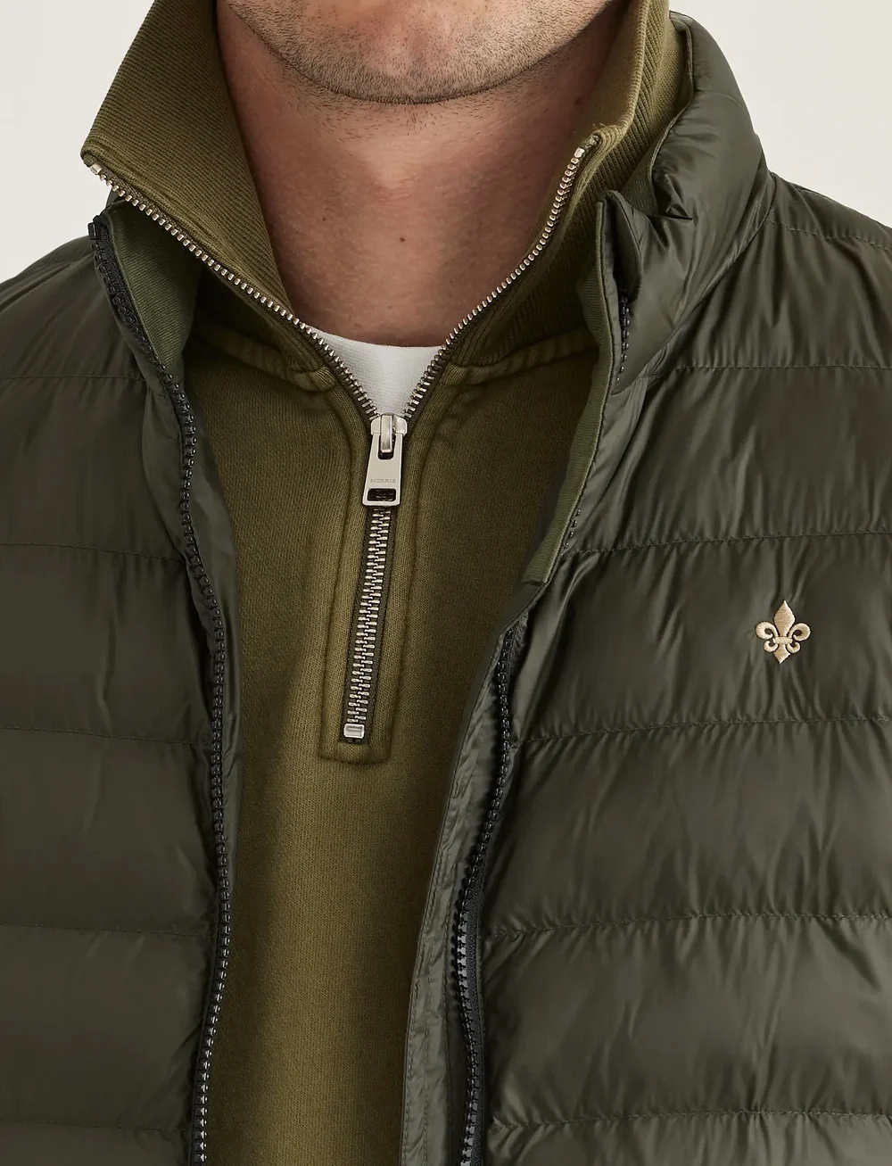 Morris - Milford Liner Jacket - forede jakker - olive - 5