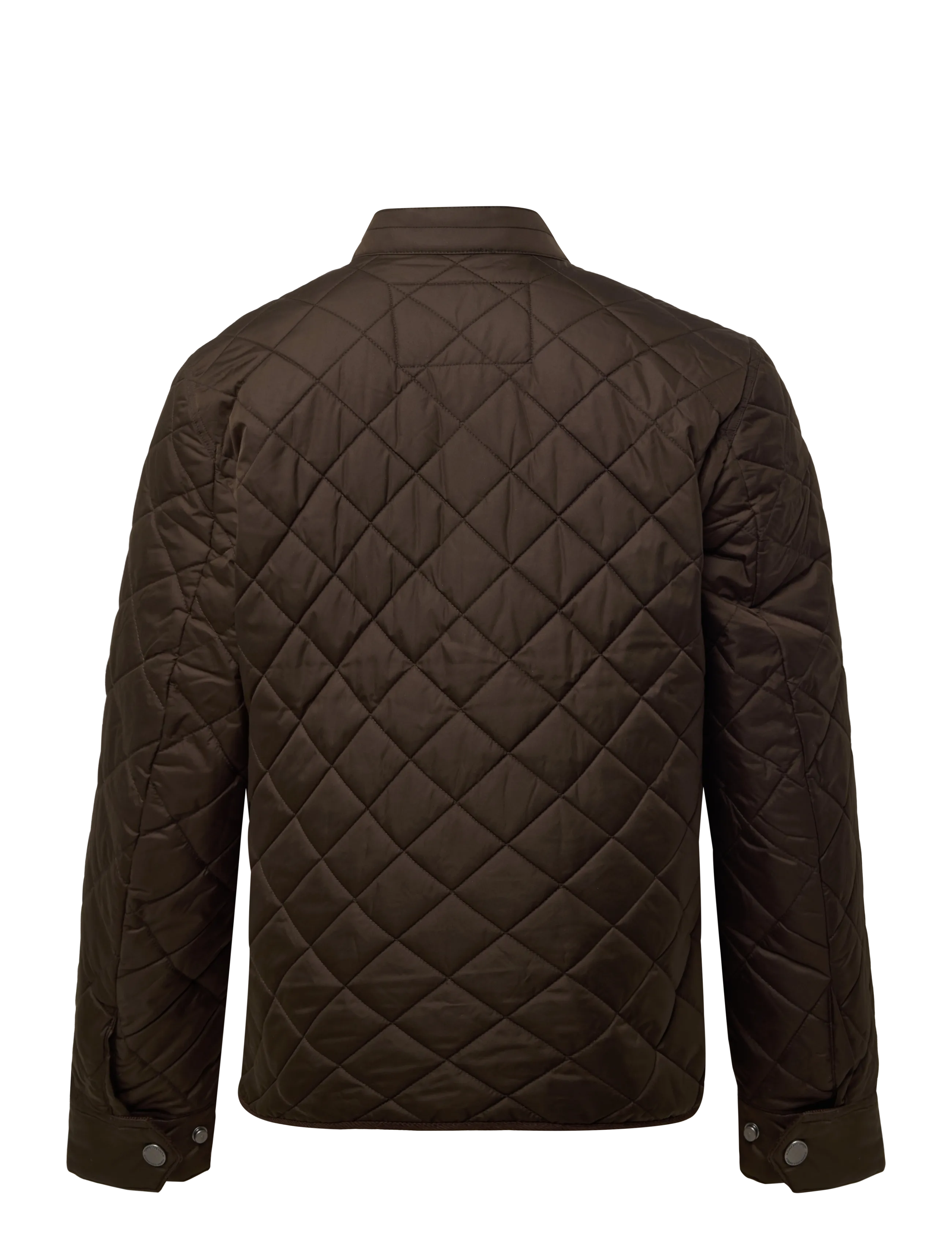 Morris - Teddy Quilted Jacket - höstjackor - brown - 1