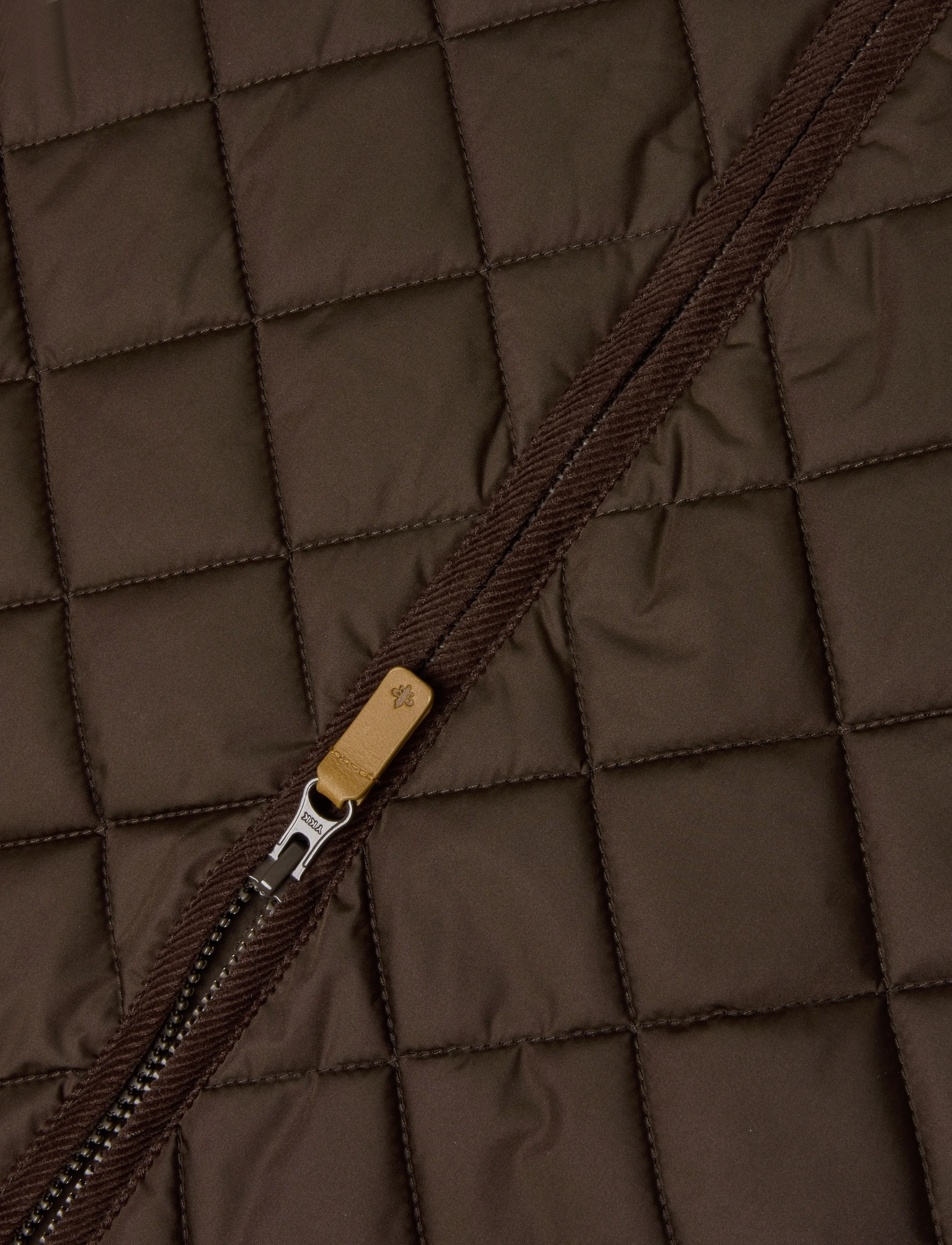 Morris - Teddy Quilted Jacket - höstjackor - brown - 3