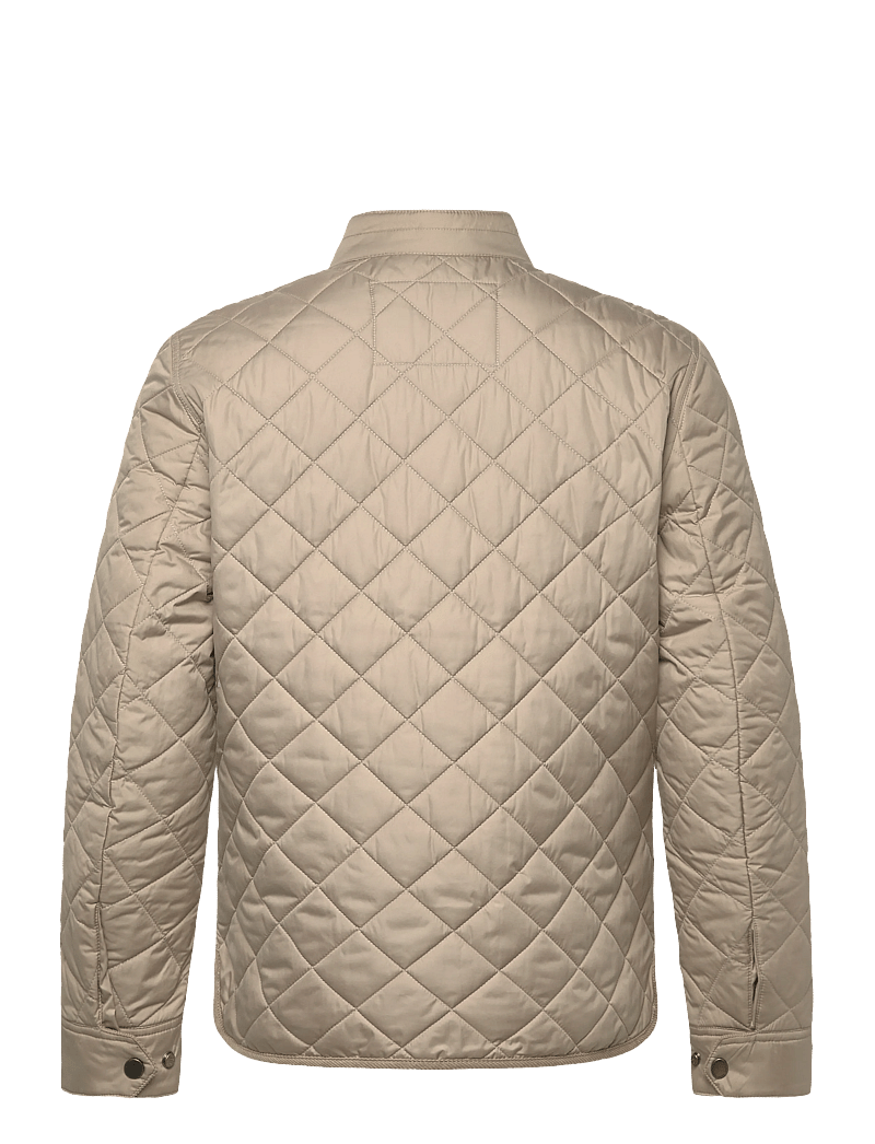 Morris - Teddy Quilted Jacket - frühlingsjacken - khaki - 1