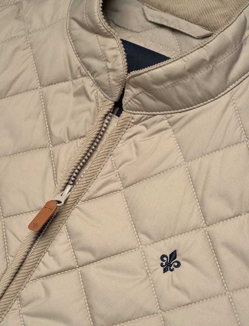 Morris - Teddy Quilted Jacket - frühlingsjacken - khaki - 2