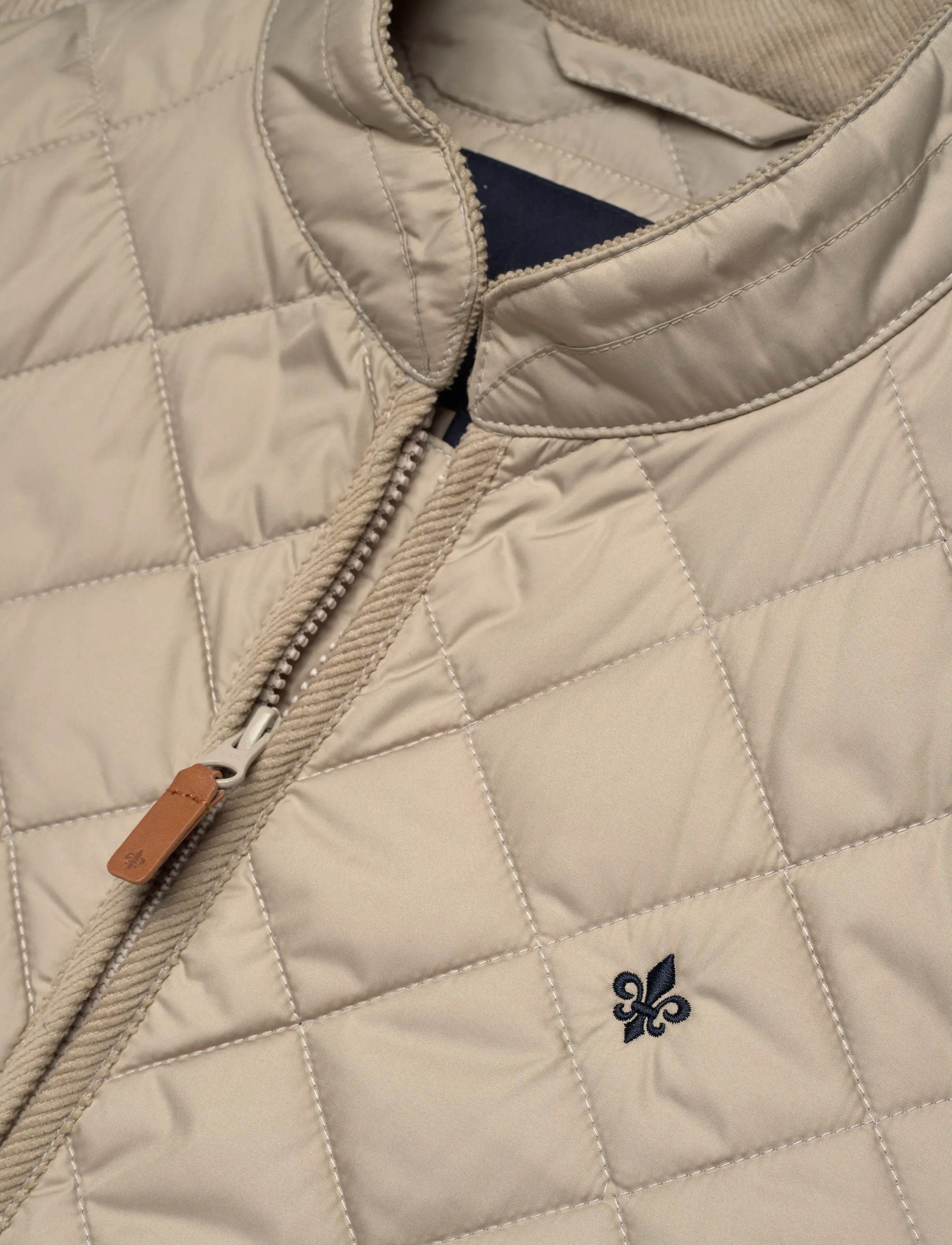 Morris - Teddy Quilted Jacket - pavasara jakas - khaki - 2