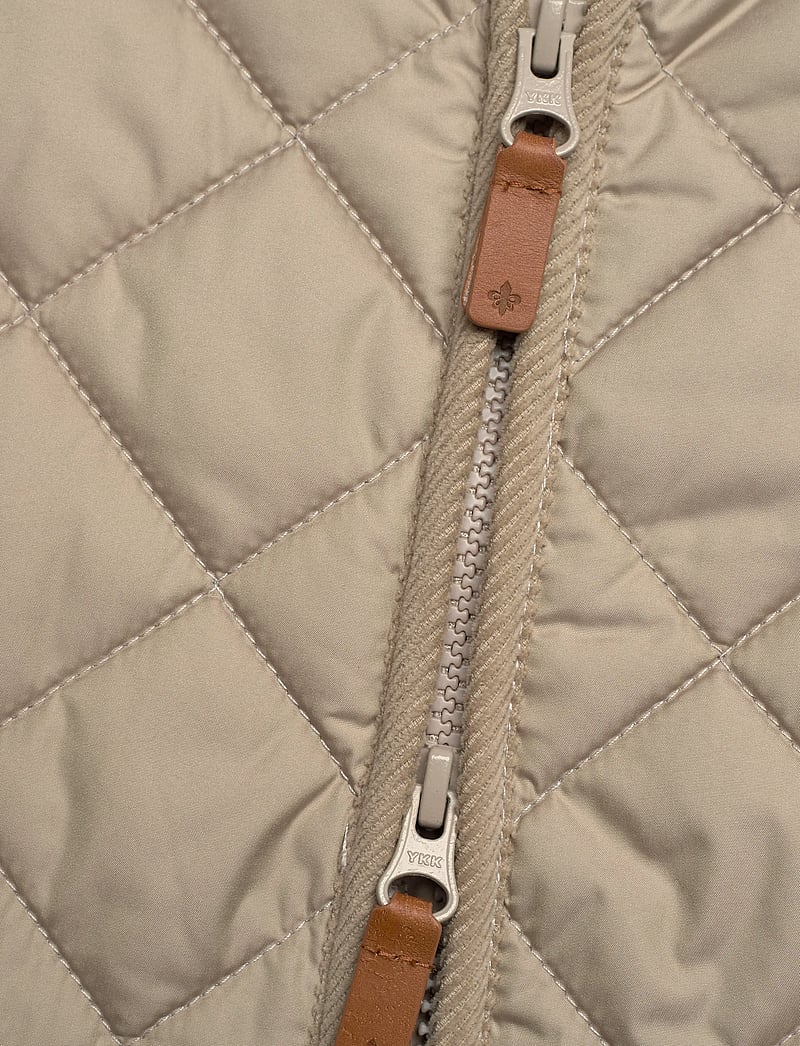 Morris - Teddy Quilted Jacket - frühlingsjacken - khaki - 4