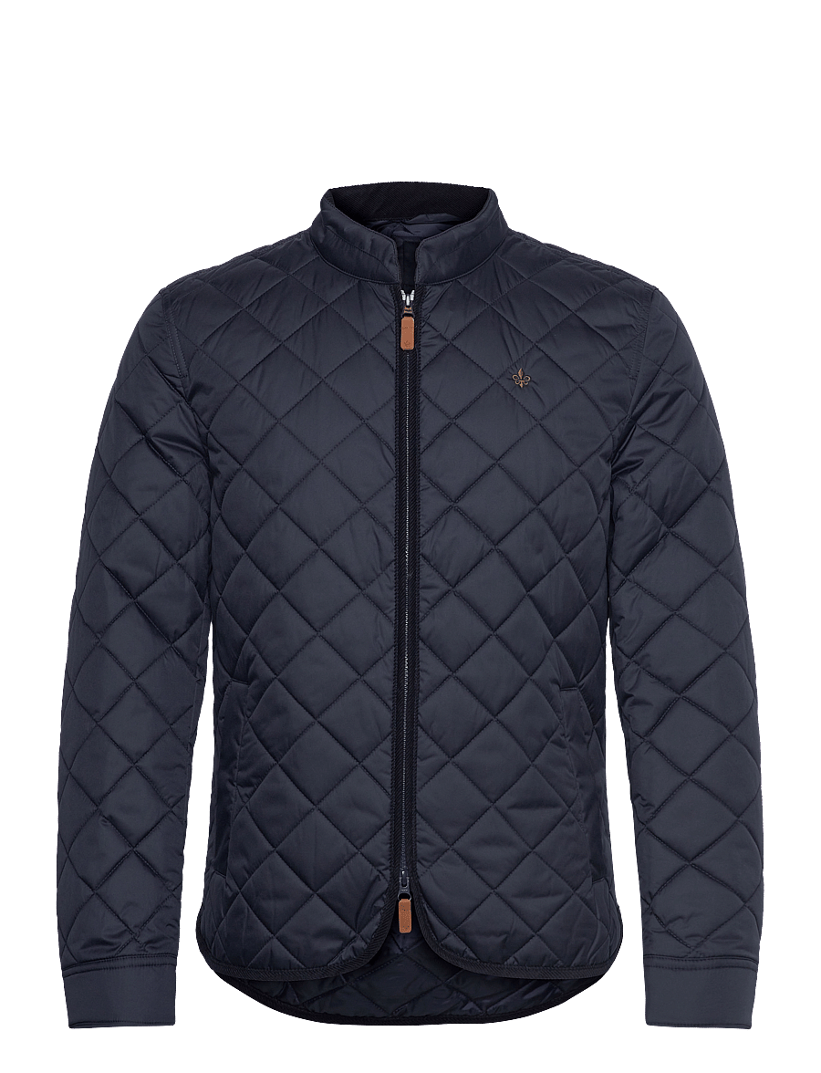 Morris - Teddy Quilted Jacket - herbstjacken - old blue - 1
