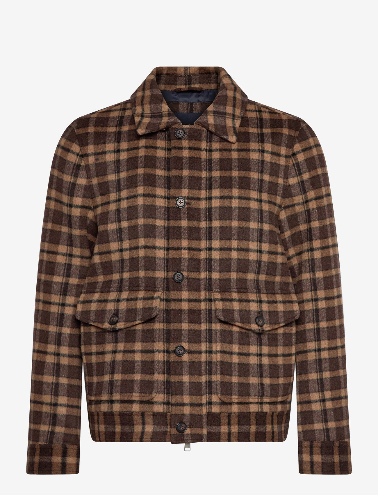 Morris - Theobald Jacket - lette jakker - brown - 0