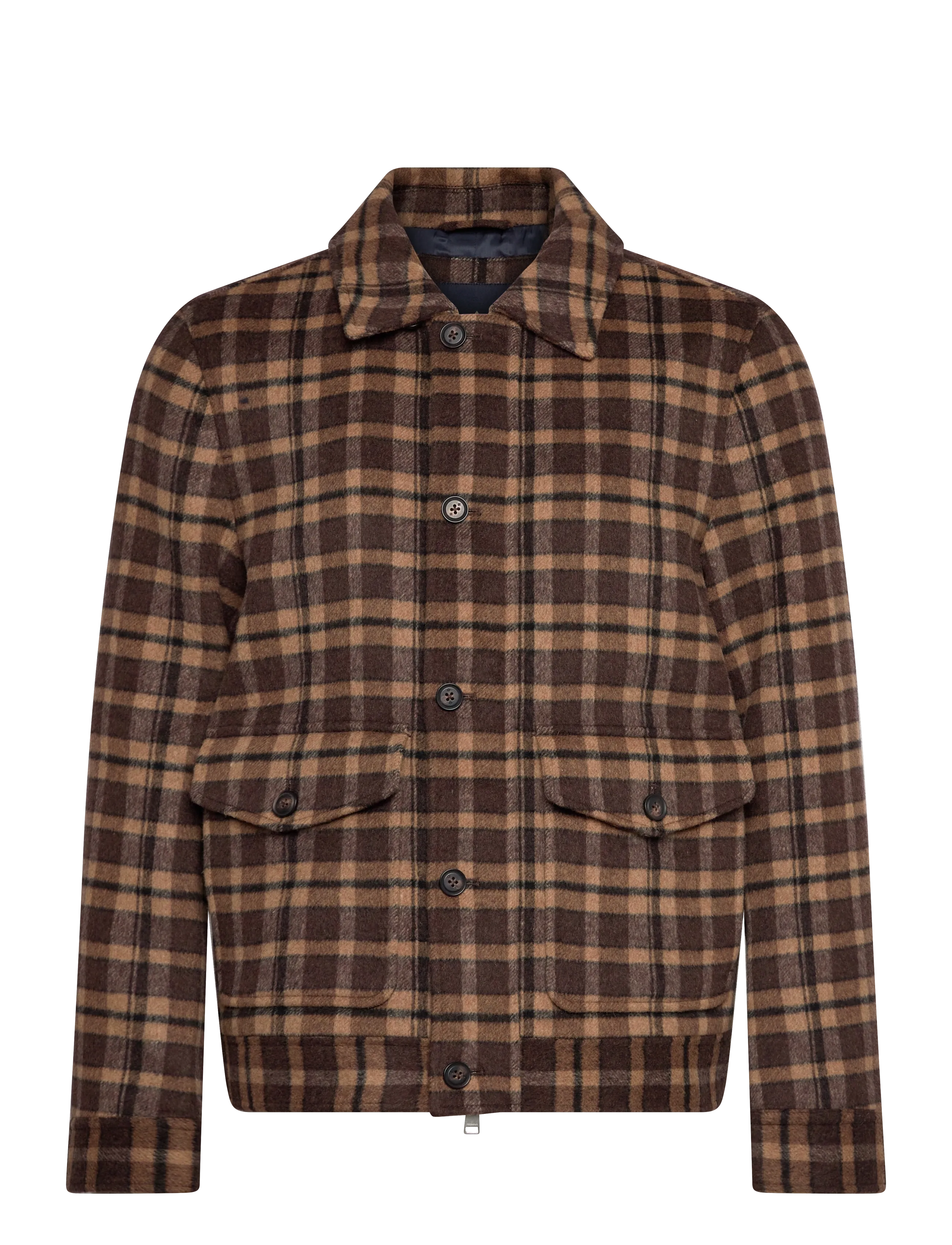 Morris Theobald Jacket - Jacken & Mäntel - BROWN / brown