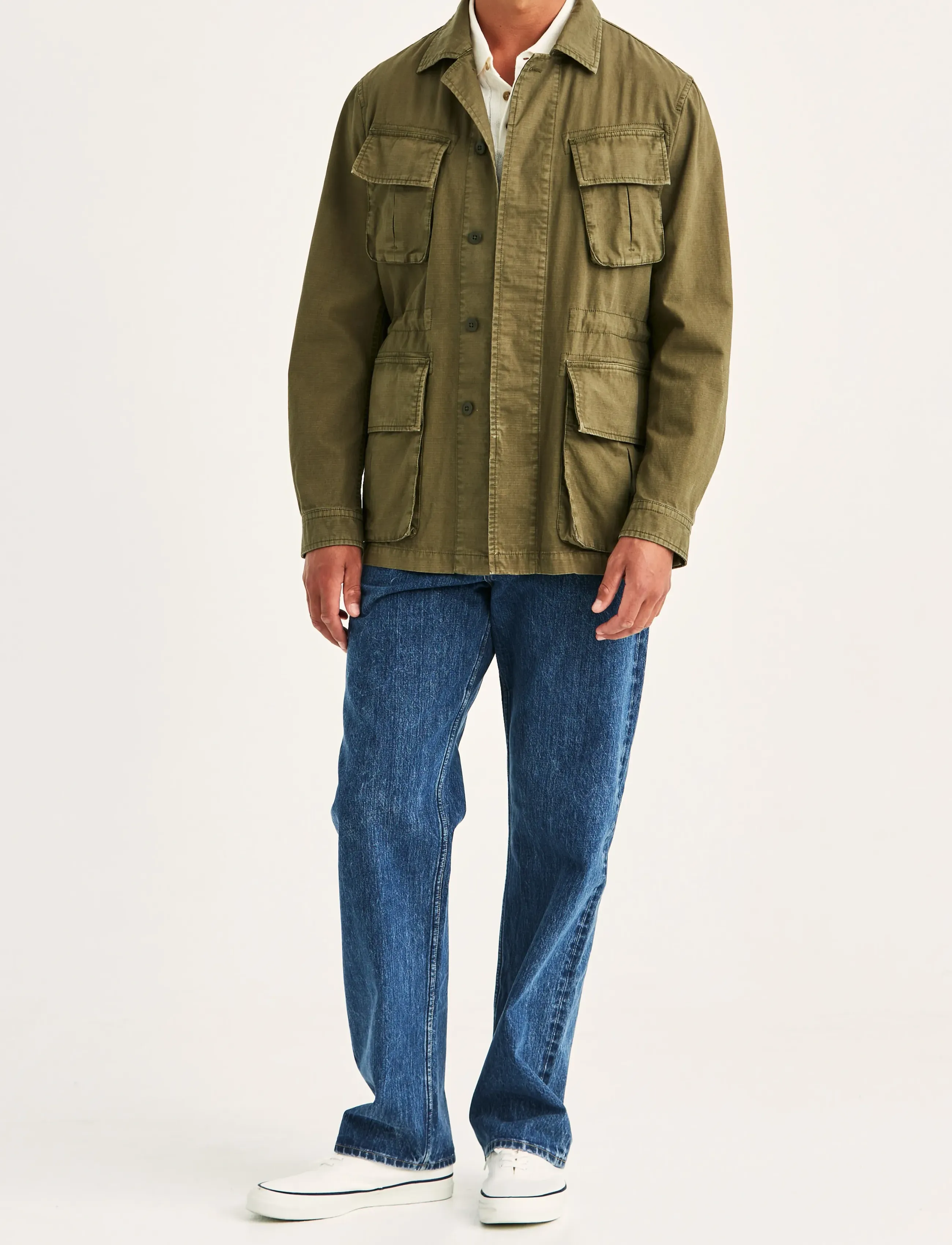 Morris - Graham Field Jacket - vindjakker - olive - 3