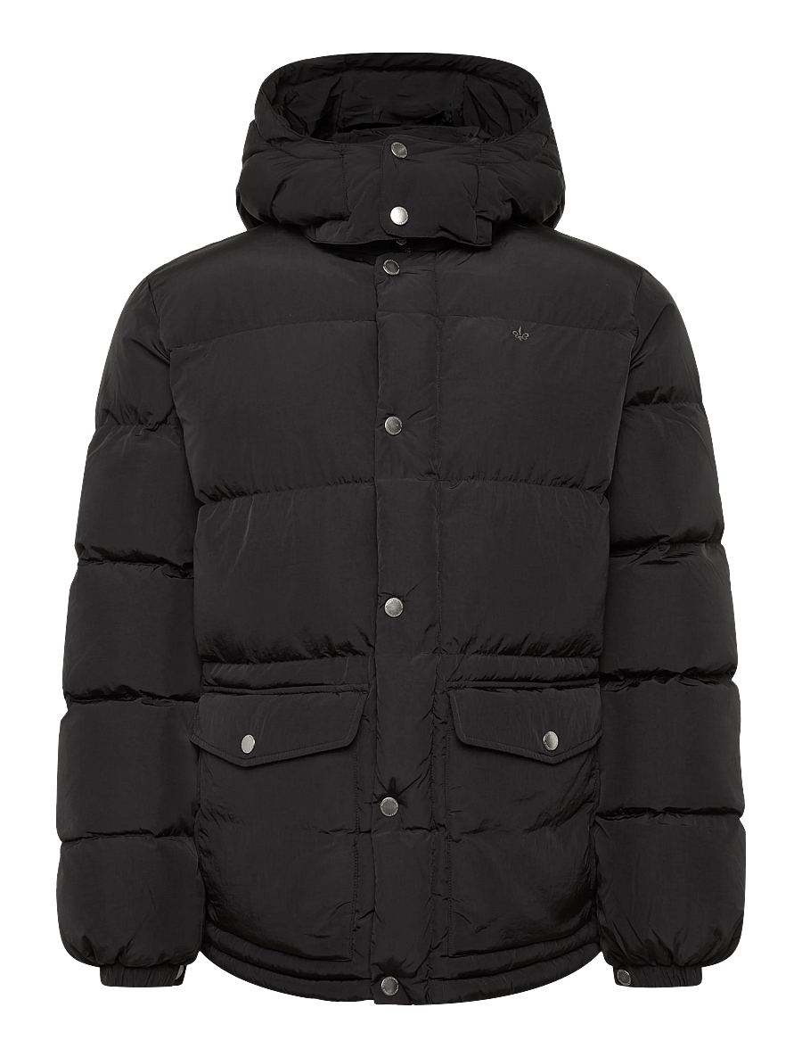 Morris - Lennox Puffer Jacket - fodrade jackor - black - 0