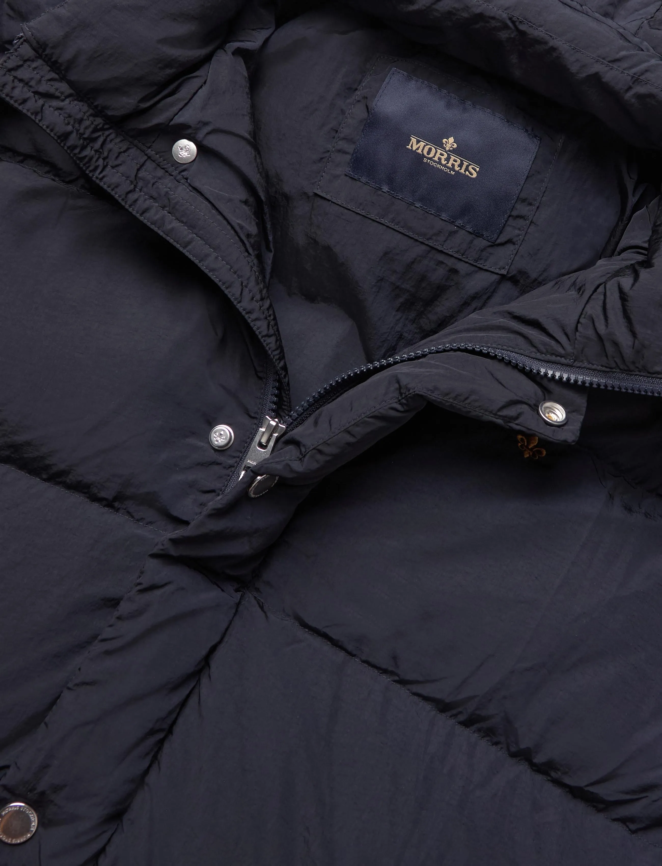 Morris - Lennox Puffer Jacket - blue - 2