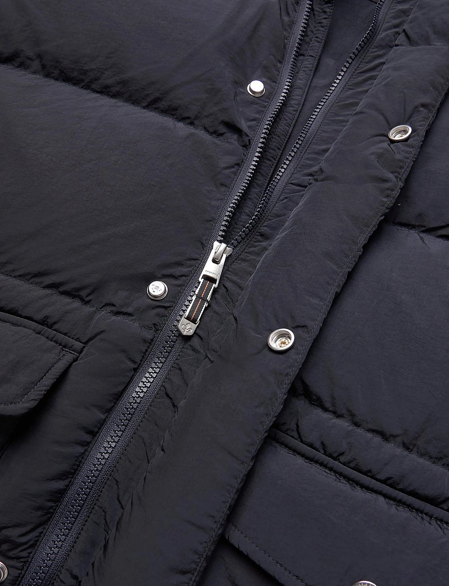 Morris - Lennox Puffer Jacket - gefütterte jacken - blue - 4