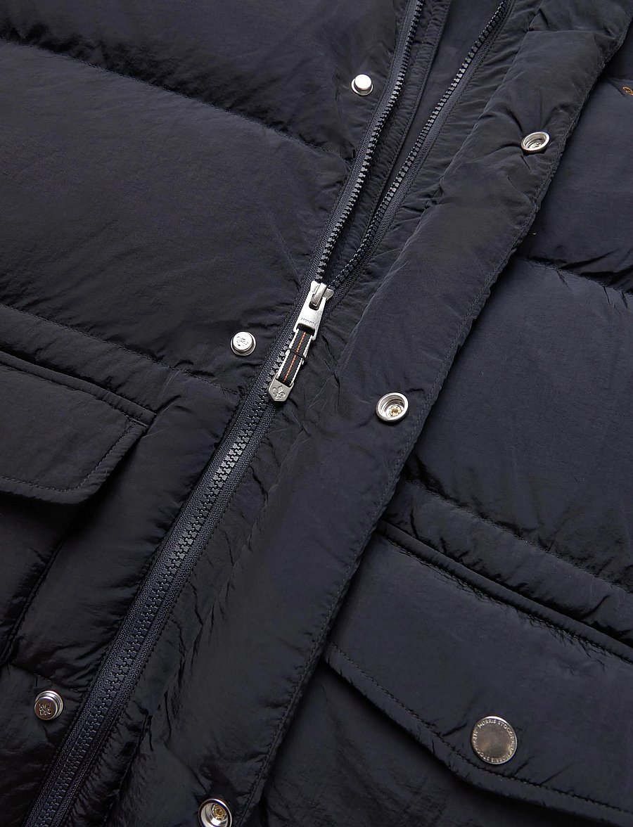 Morris - Lennox Puffer Jacket - gefütterte jacken - blue - 5