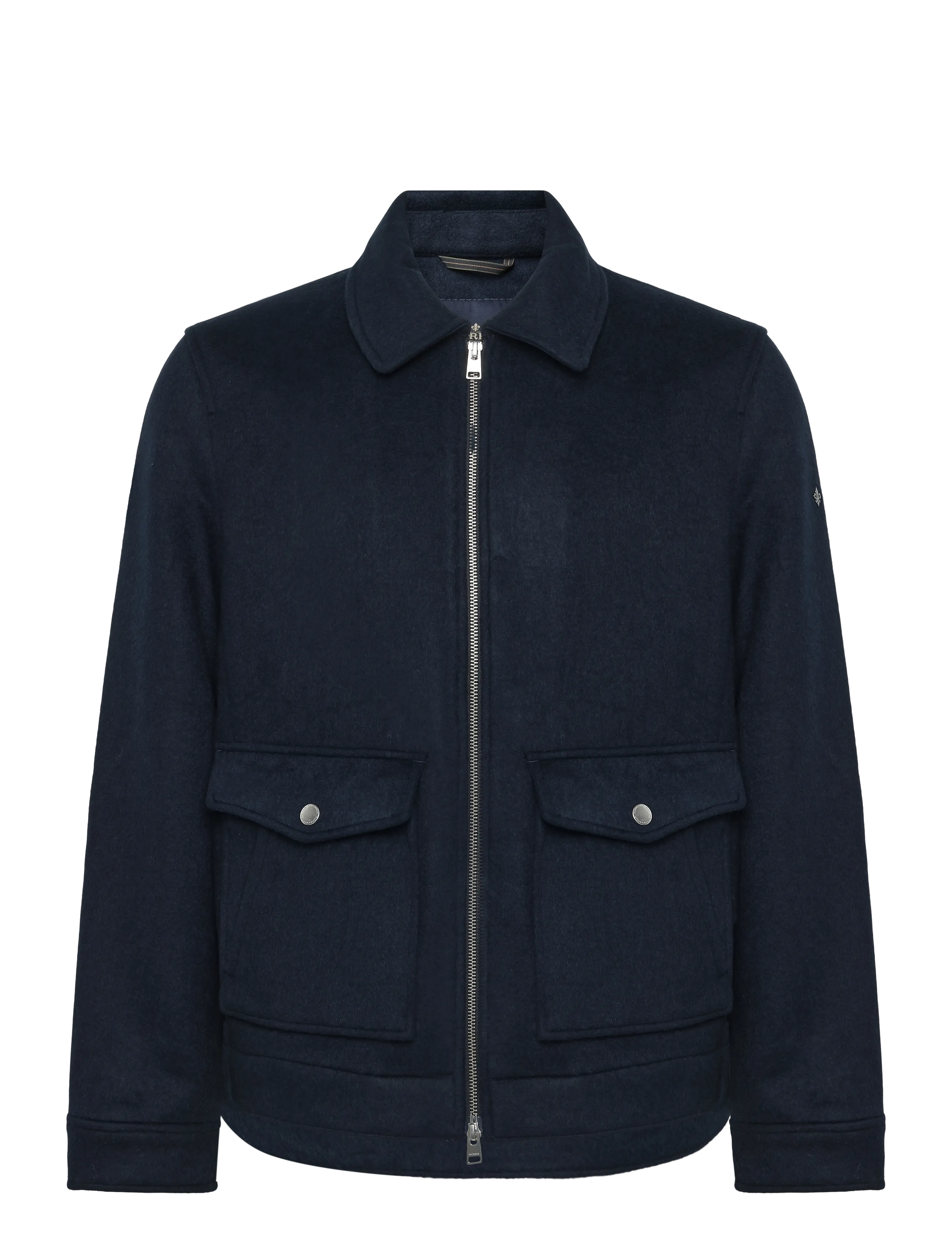 Morris - Wallace Wool Jacket - talvejoped - blue - 1